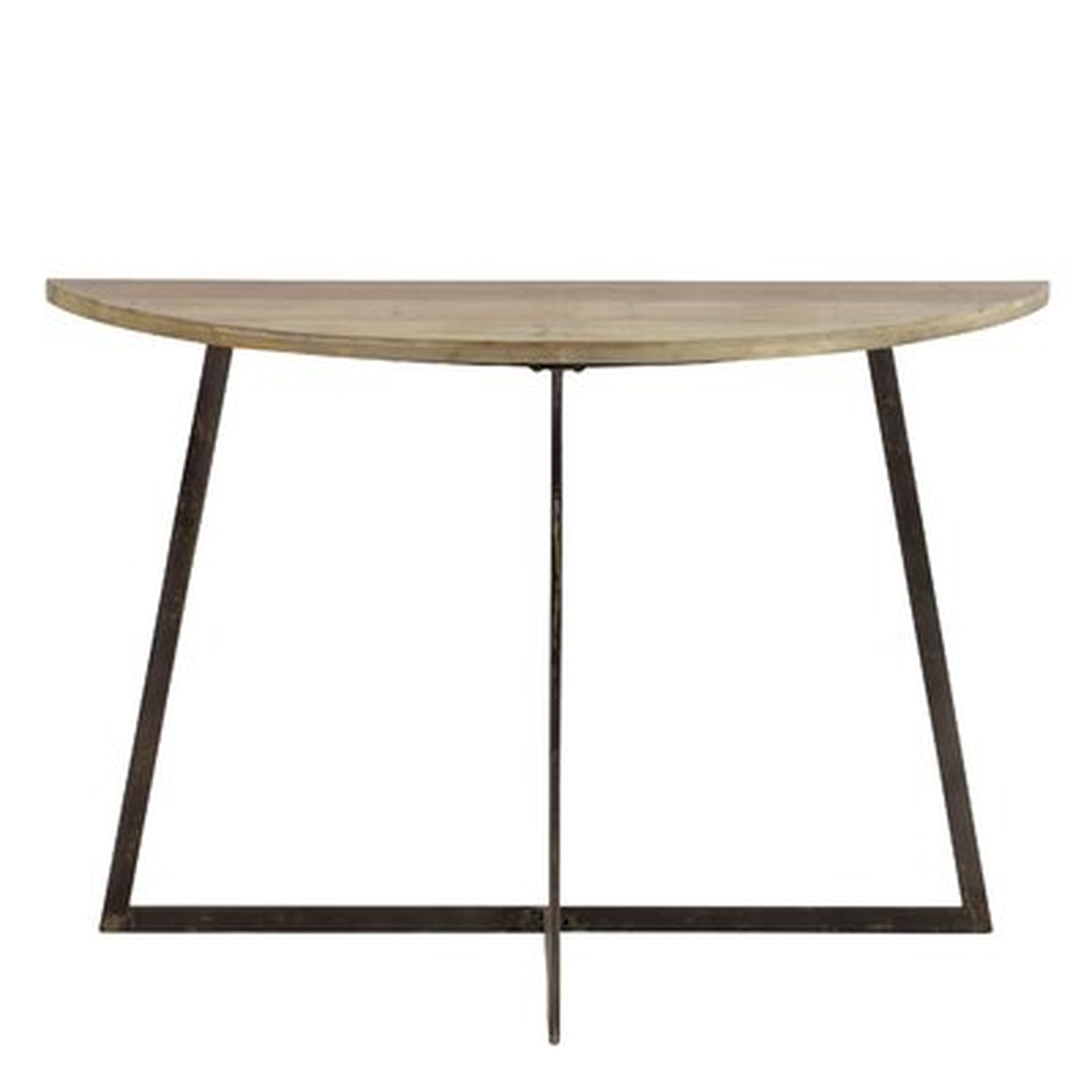 Mckee Half Moon Console Table - Wayfair