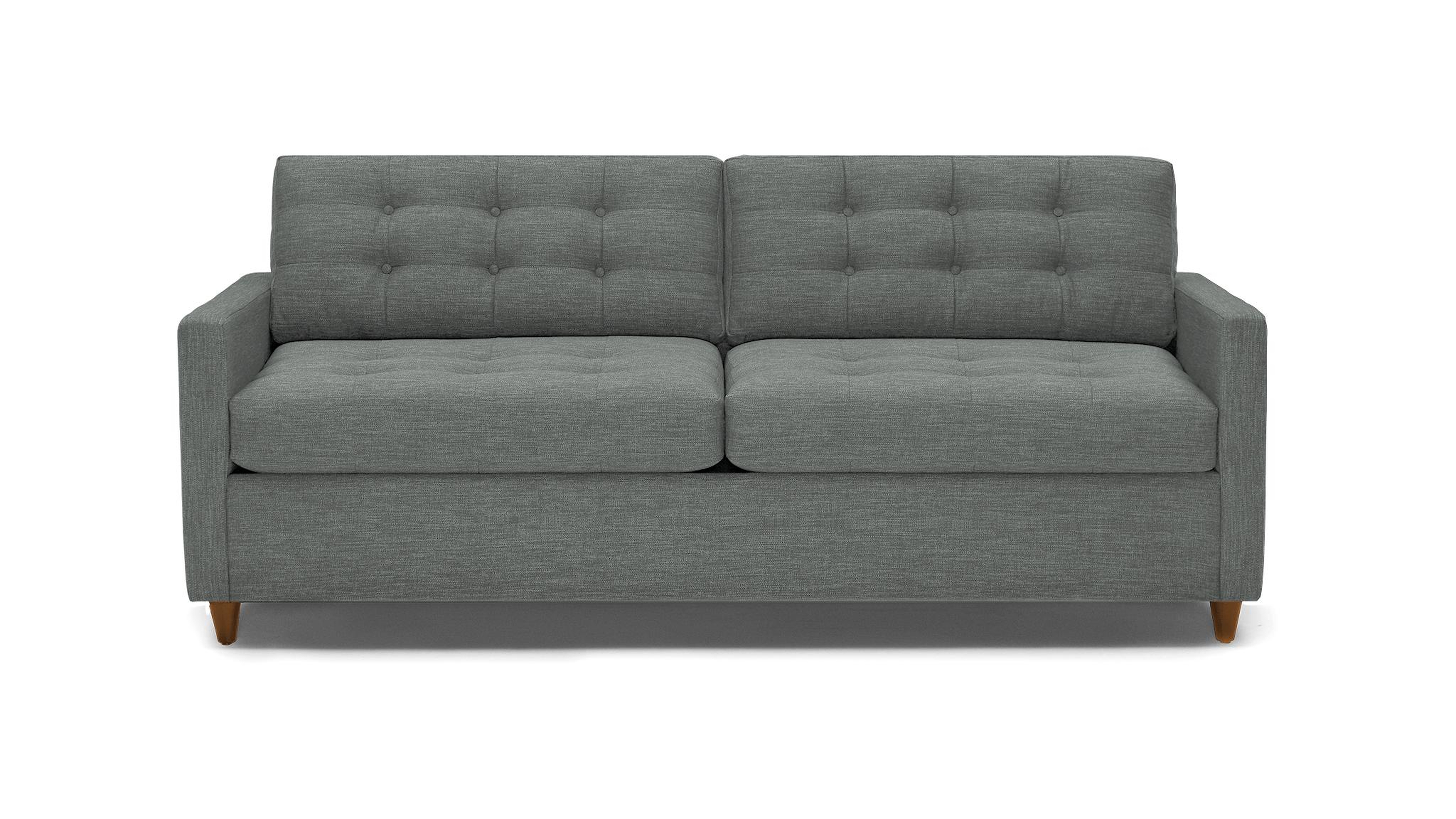 Gray Eliot Mid Century Modern Sleeper Sofa - Essence Ash - Mocha - Standard Foam - Joybird