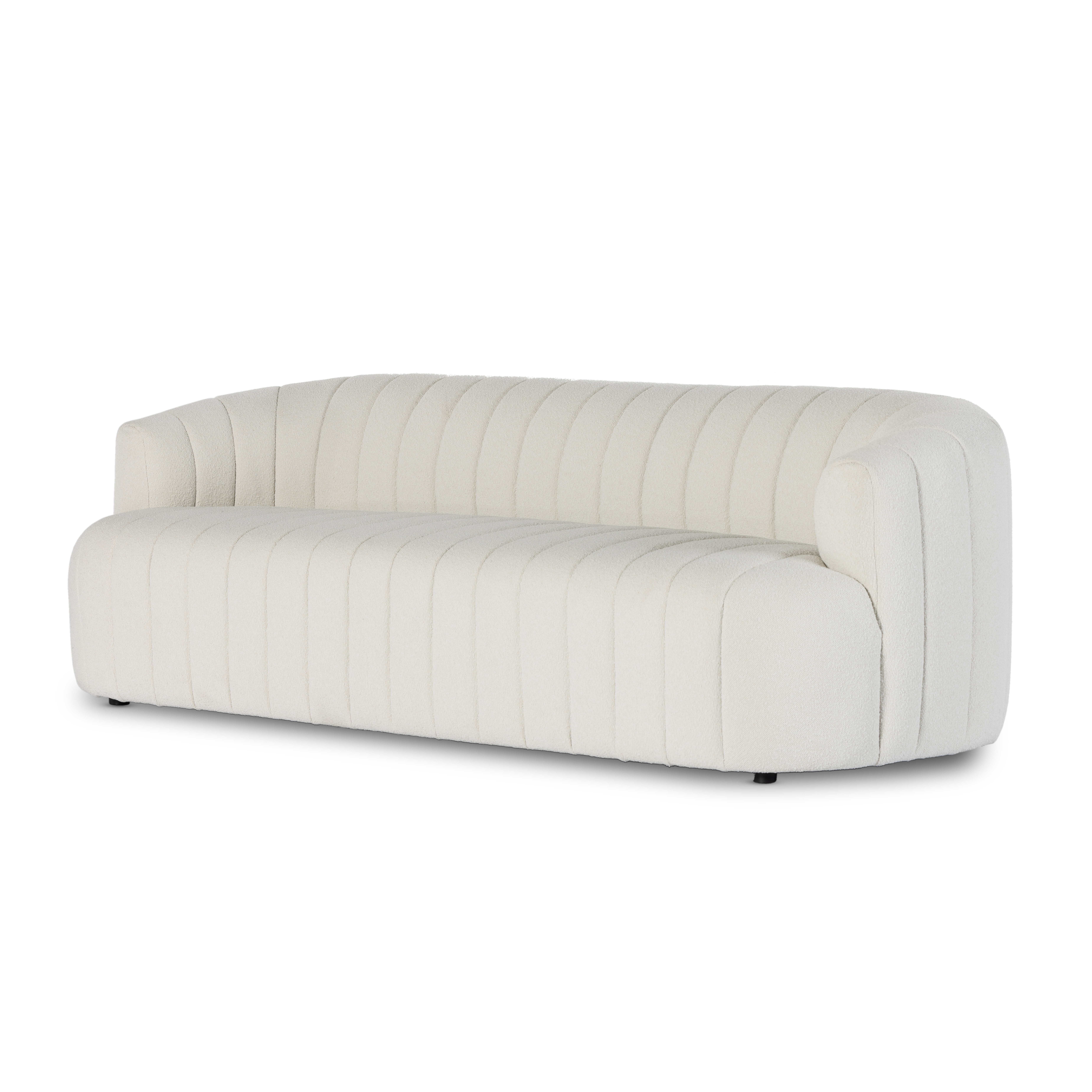 Elliana Sofa-92"-Fiqa Boucle Natural - Four Hands