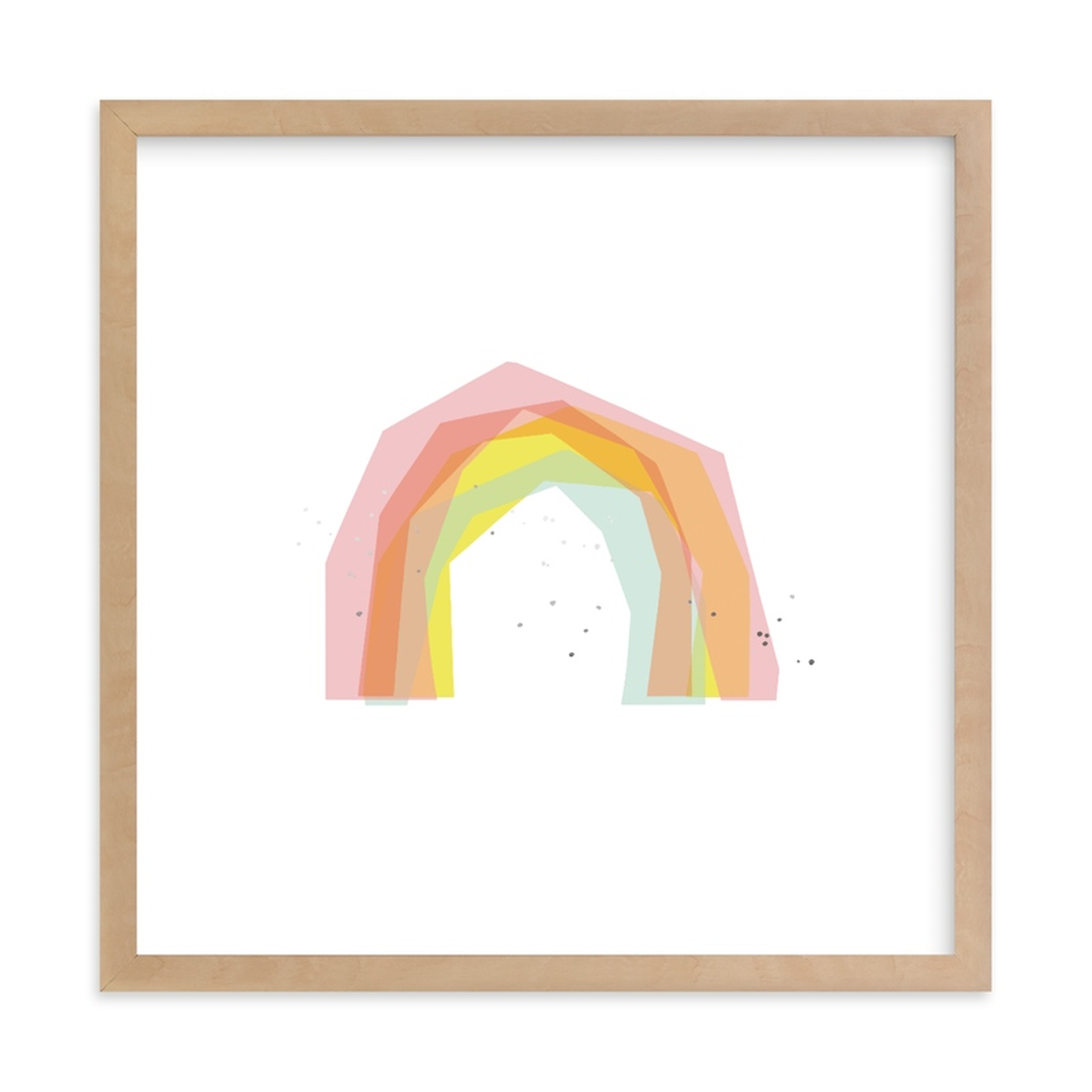 Rainbow Play Children's Art Print - Minted
