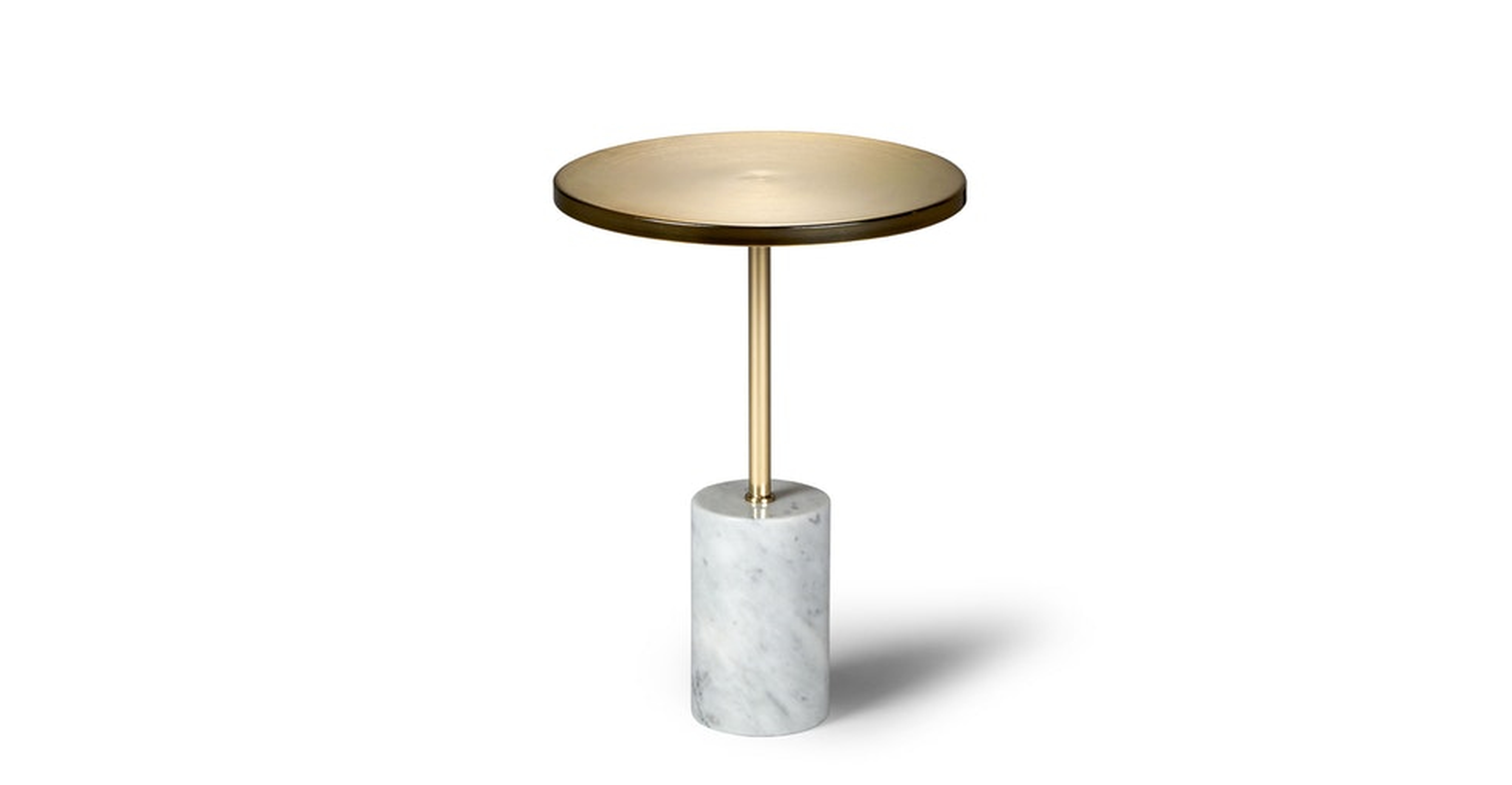Narro Brass Side Table - Article