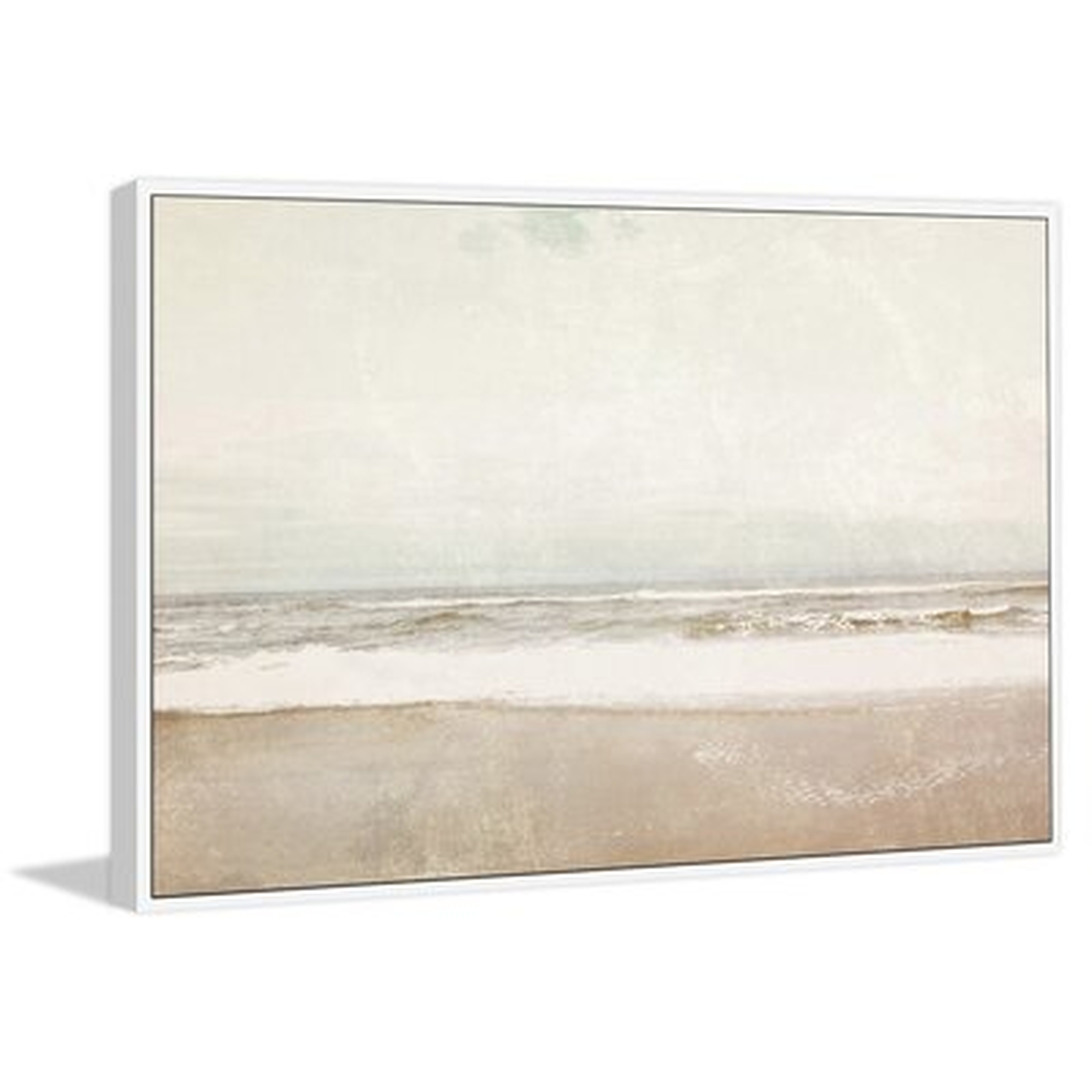 'Serenity Beach' Framed Photographic Print on Canvas - Wayfair