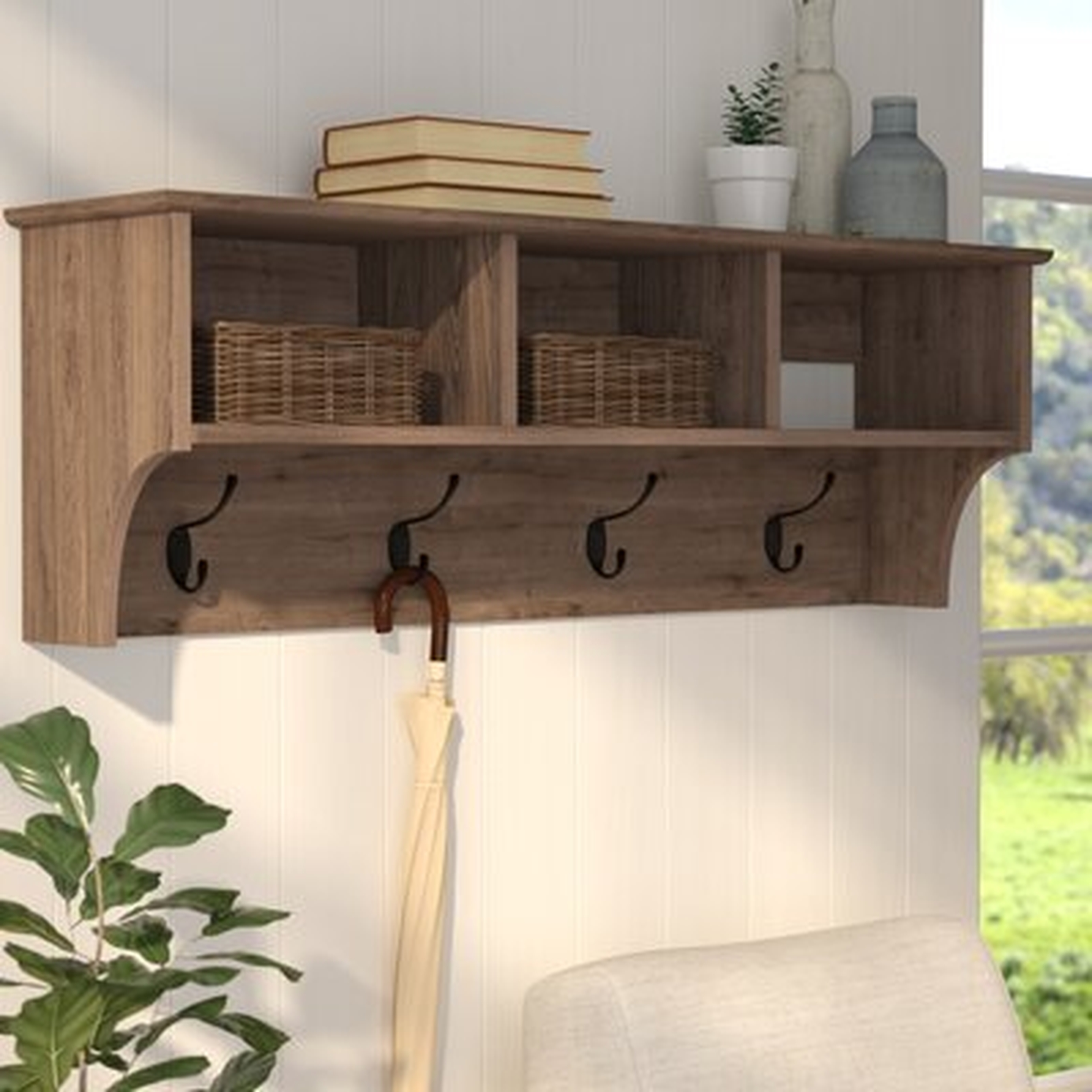 Manzanola Wall Mounted Coat Rack - Wayfair