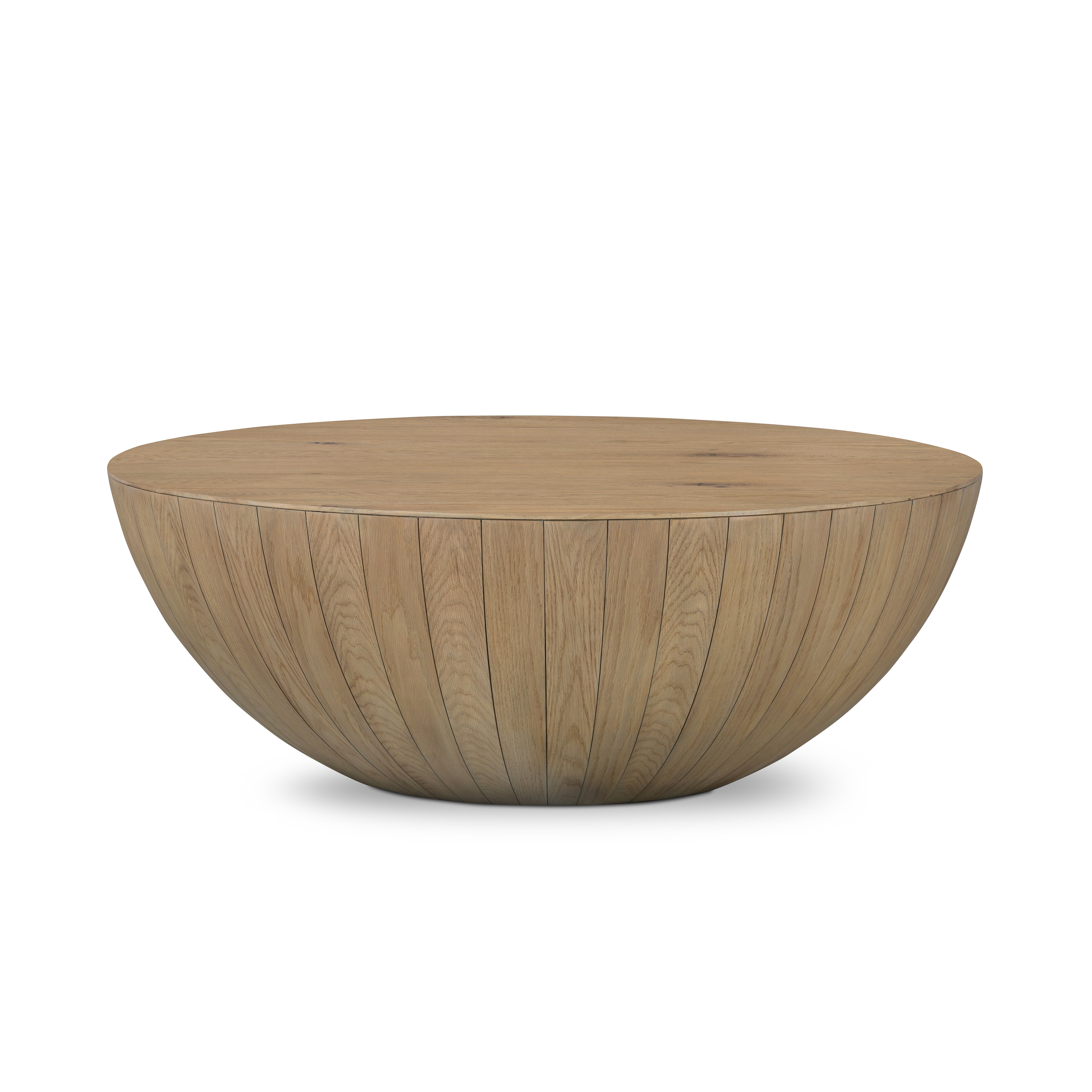 Ryan Oak Coffee Table-Natural Oak Solid - Four Hands