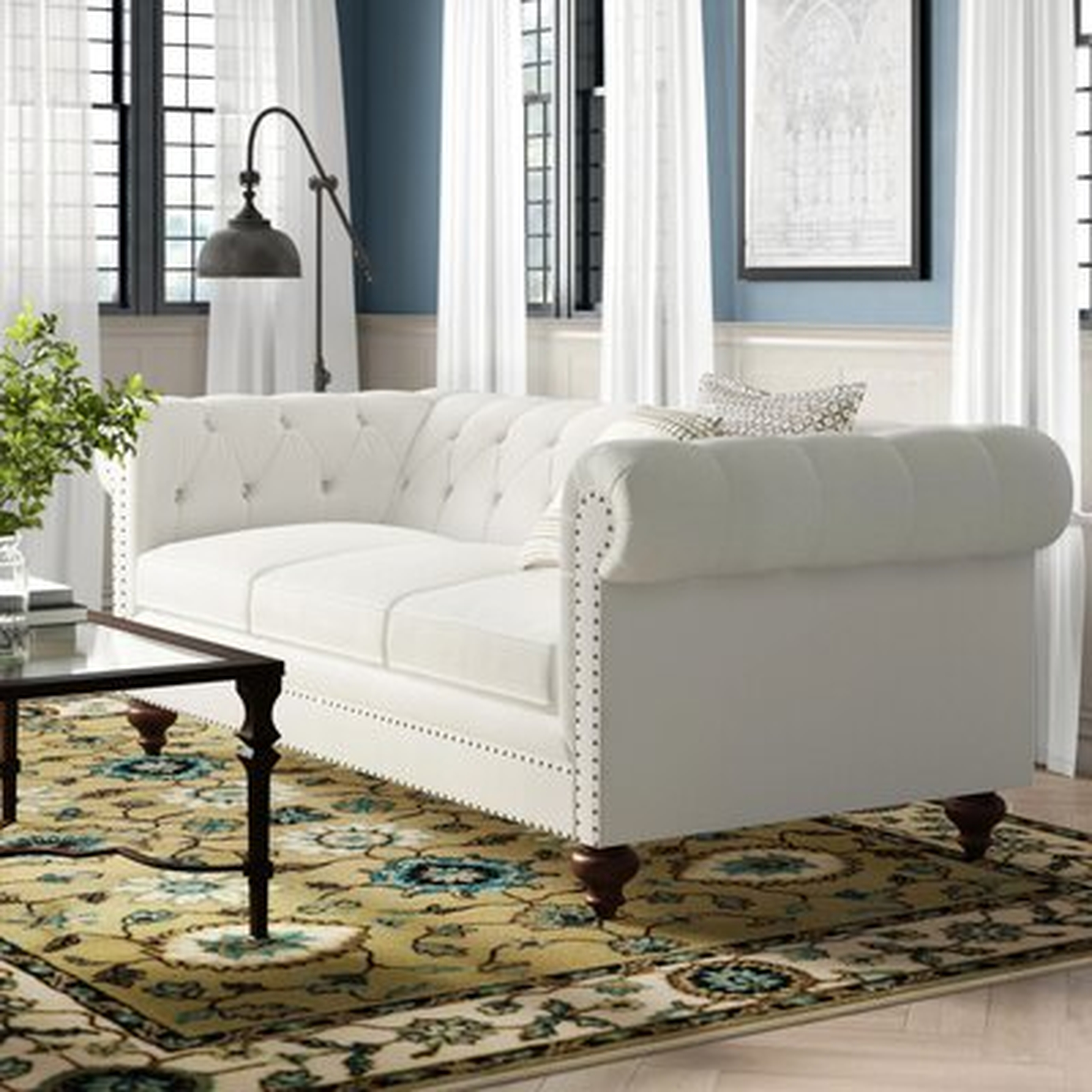 Pepperell Chesterfield 95" Rolled Arm Sofa - Birch Lane