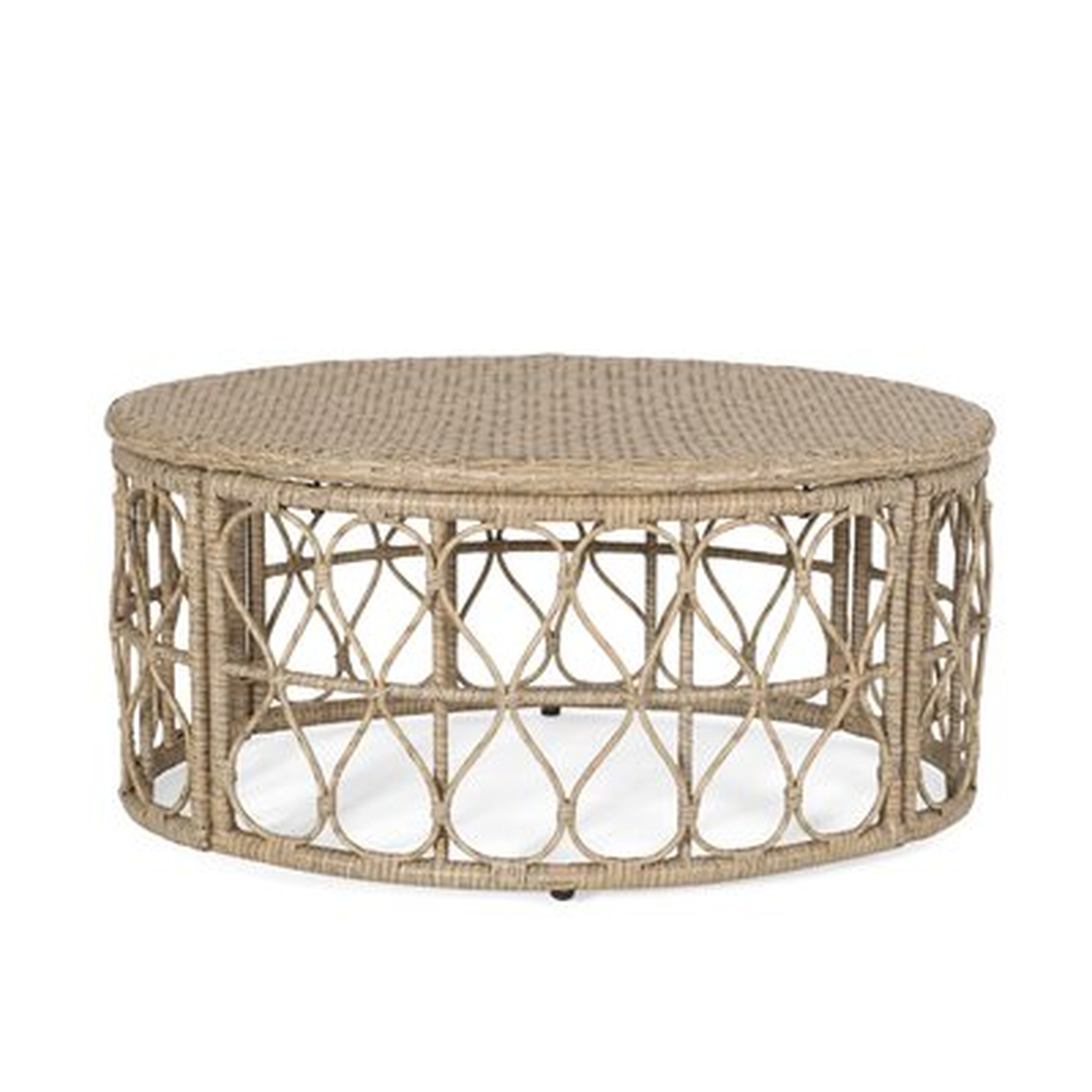 Outdoor Wicker Coffee Table - Wayfair