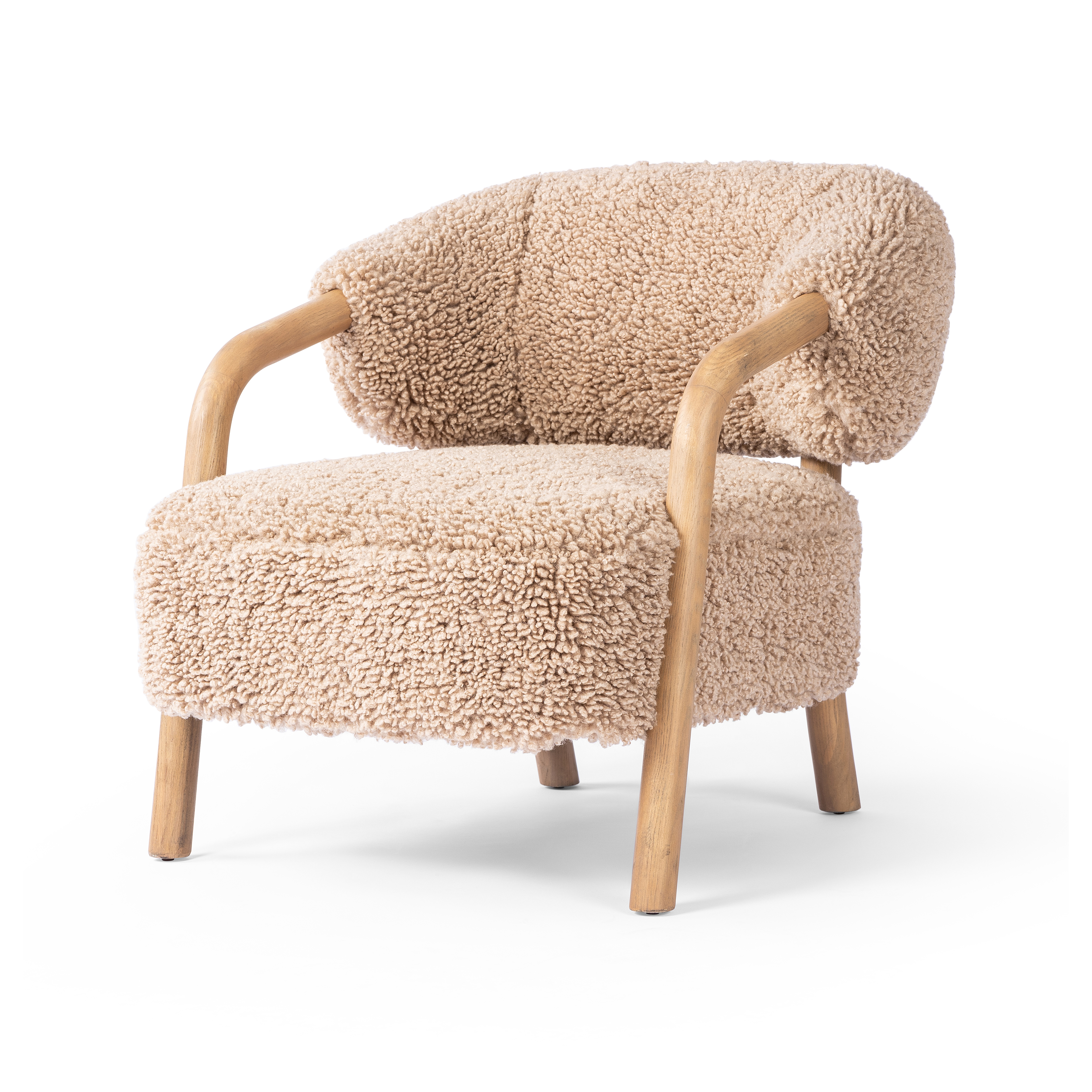 Brodie Chair-Andes Toast - Four Hands