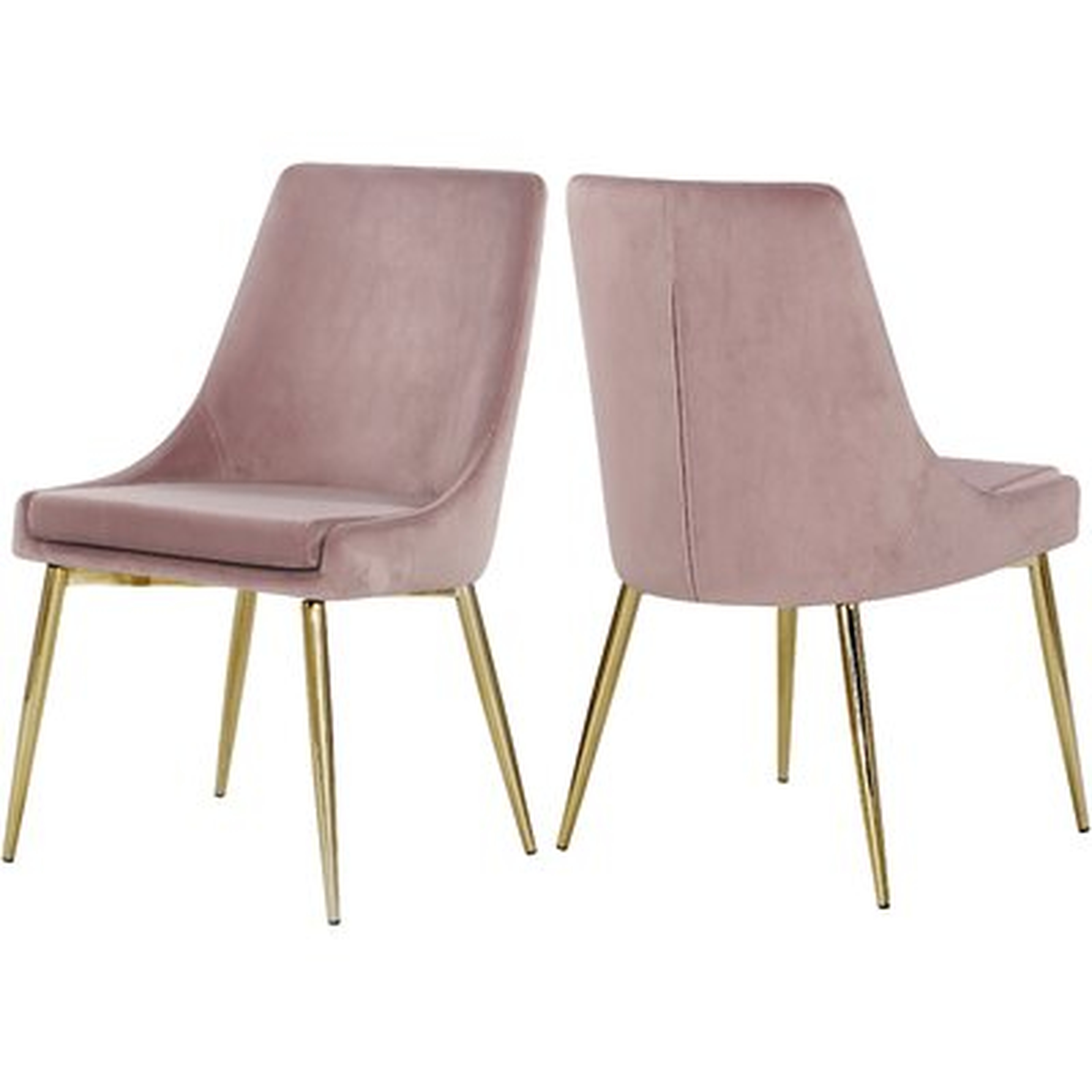 Karina Upholstered Dining Chair (Set of 2) - Wayfair