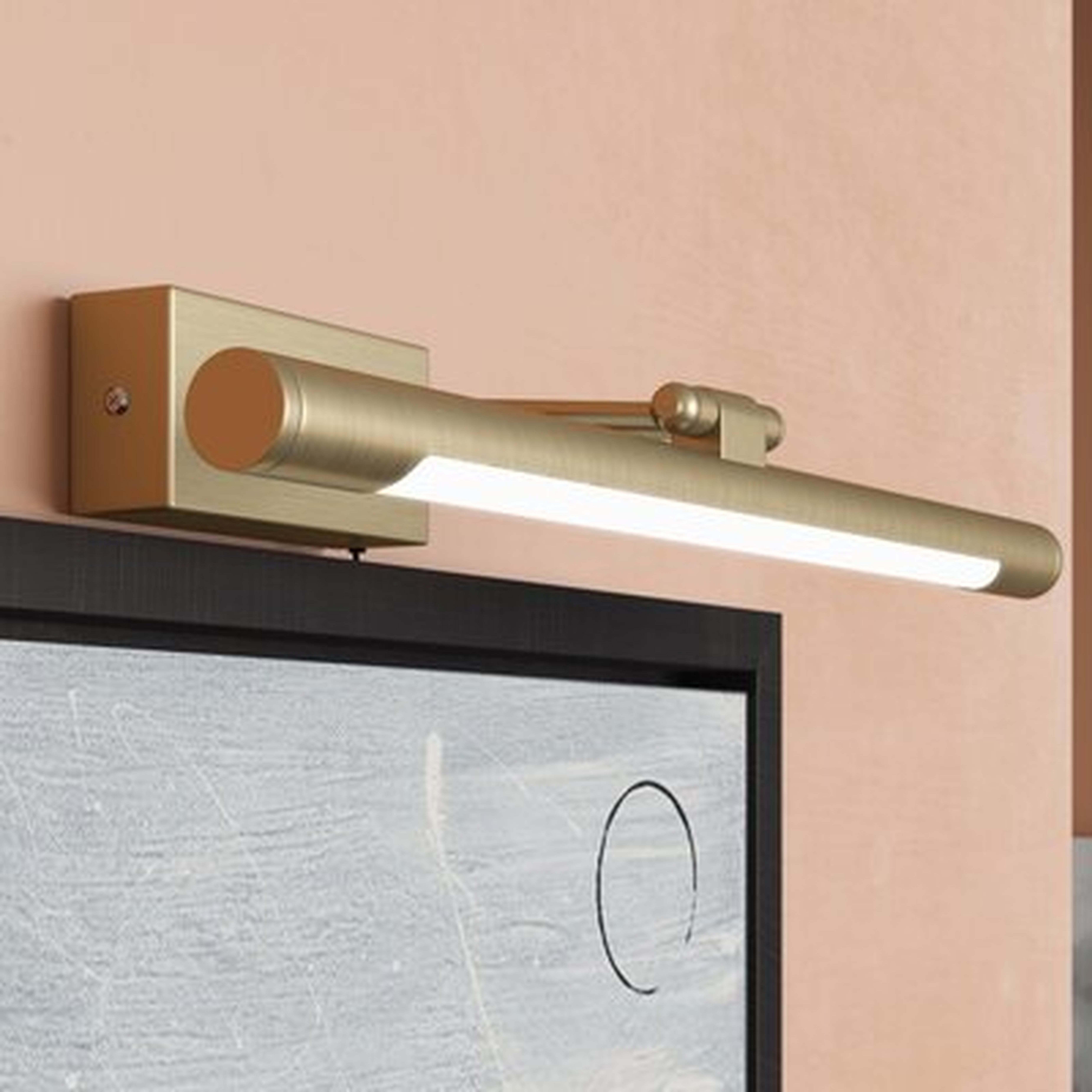 1 - Light LED Wall Mounted Picture Light - Wayfair