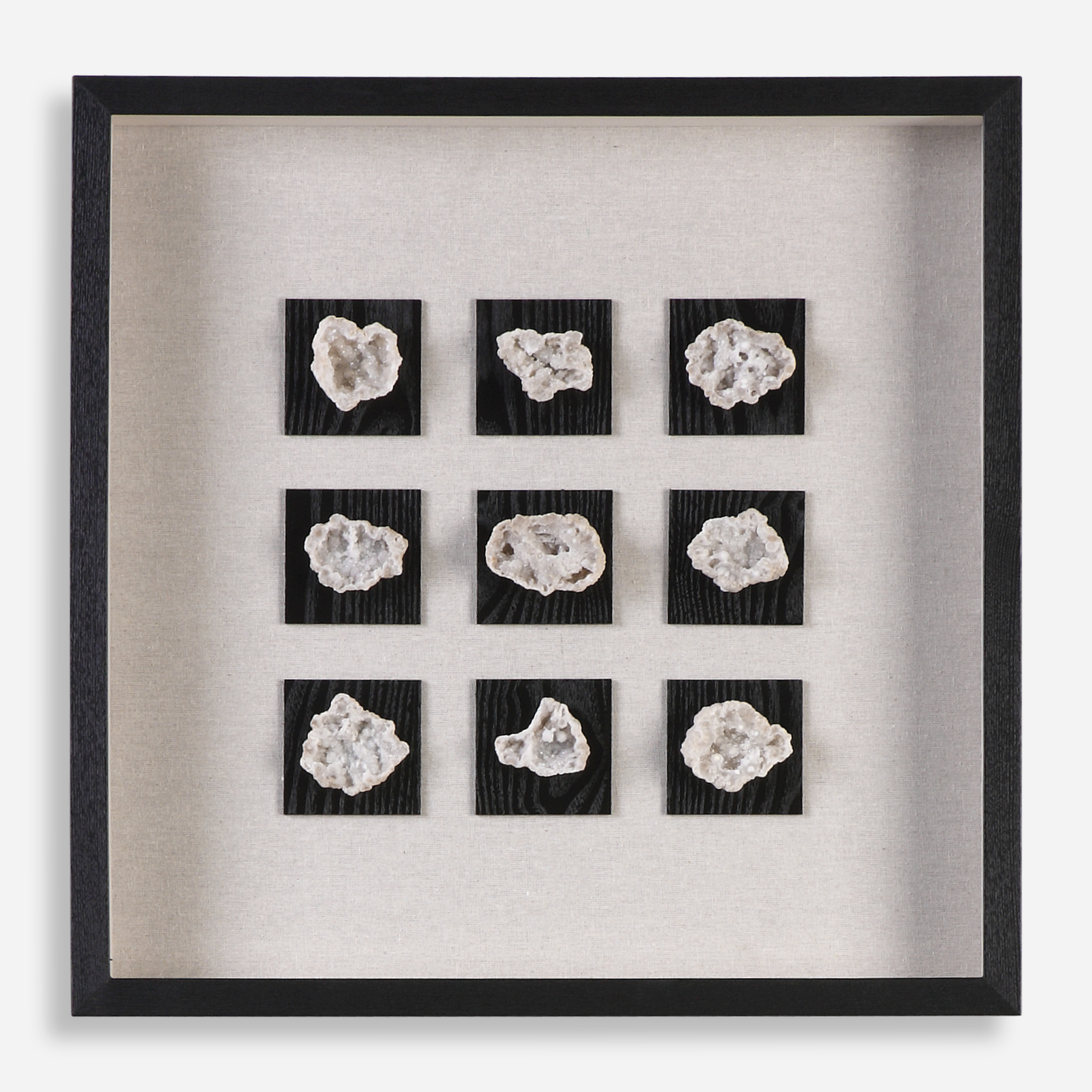 Geode Linen Shadow Box - Uttermost