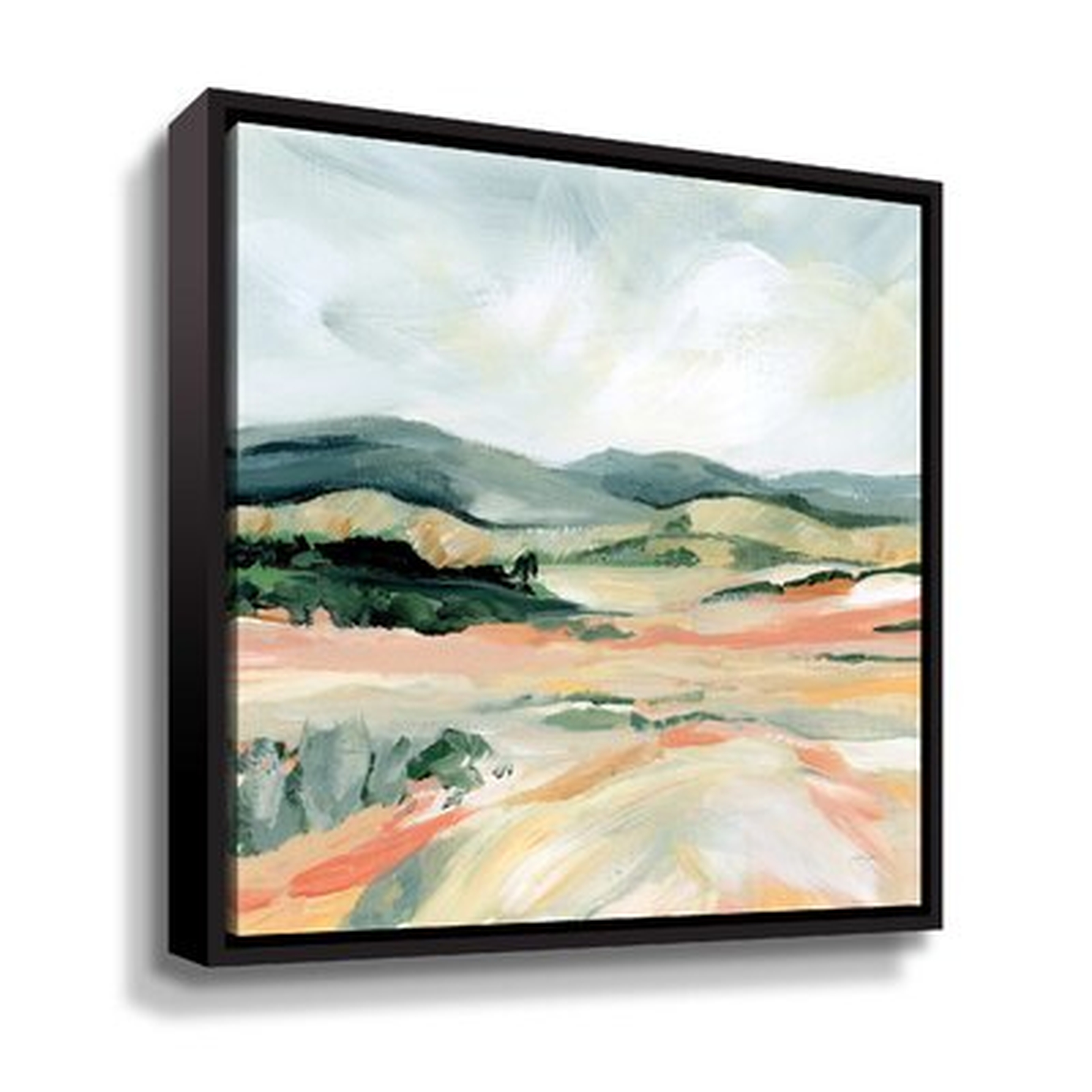 Vermillion Landscape I Gallery Wrapped Canvas - Wayfair