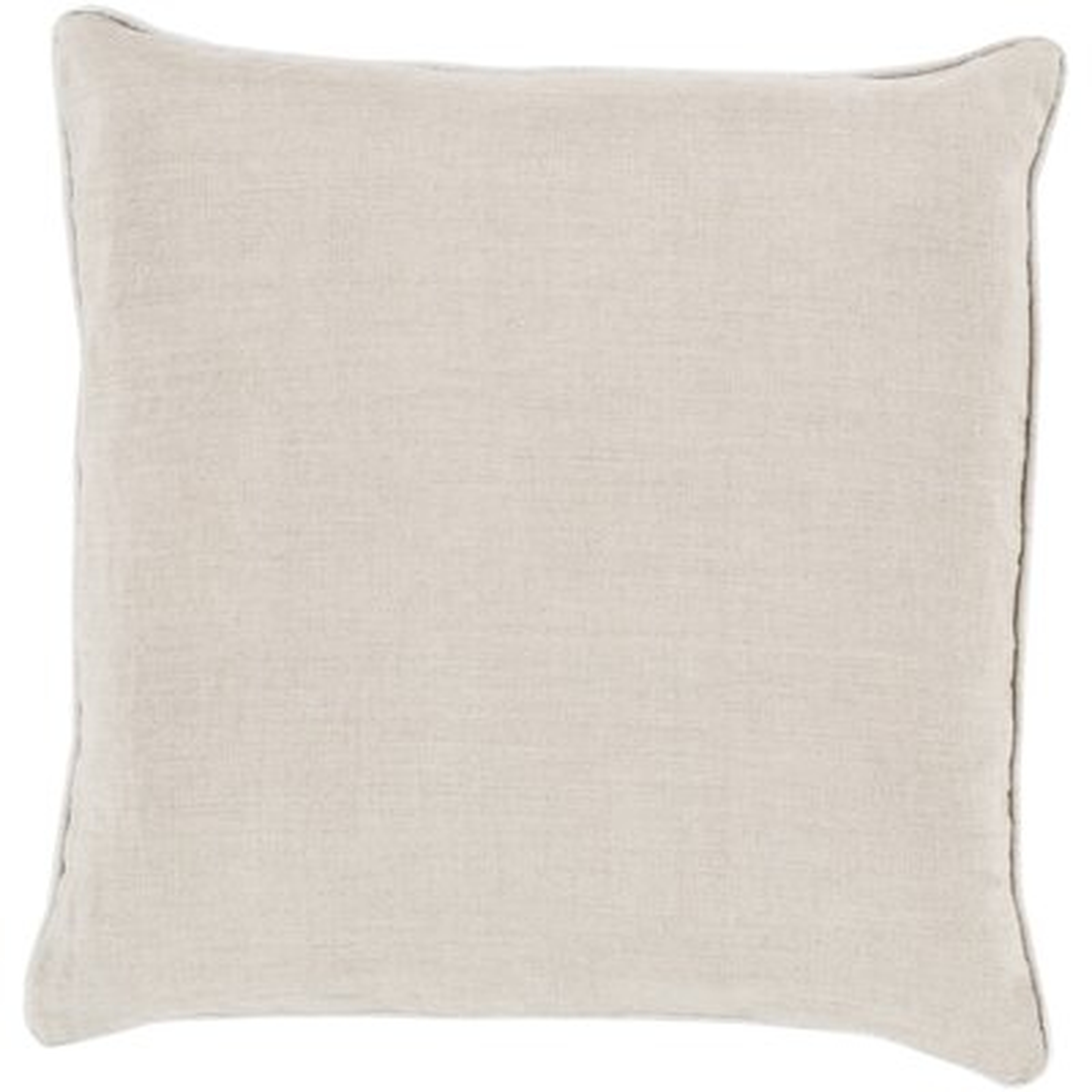 Aamena Square Linen Pillow Cover - Wayfair