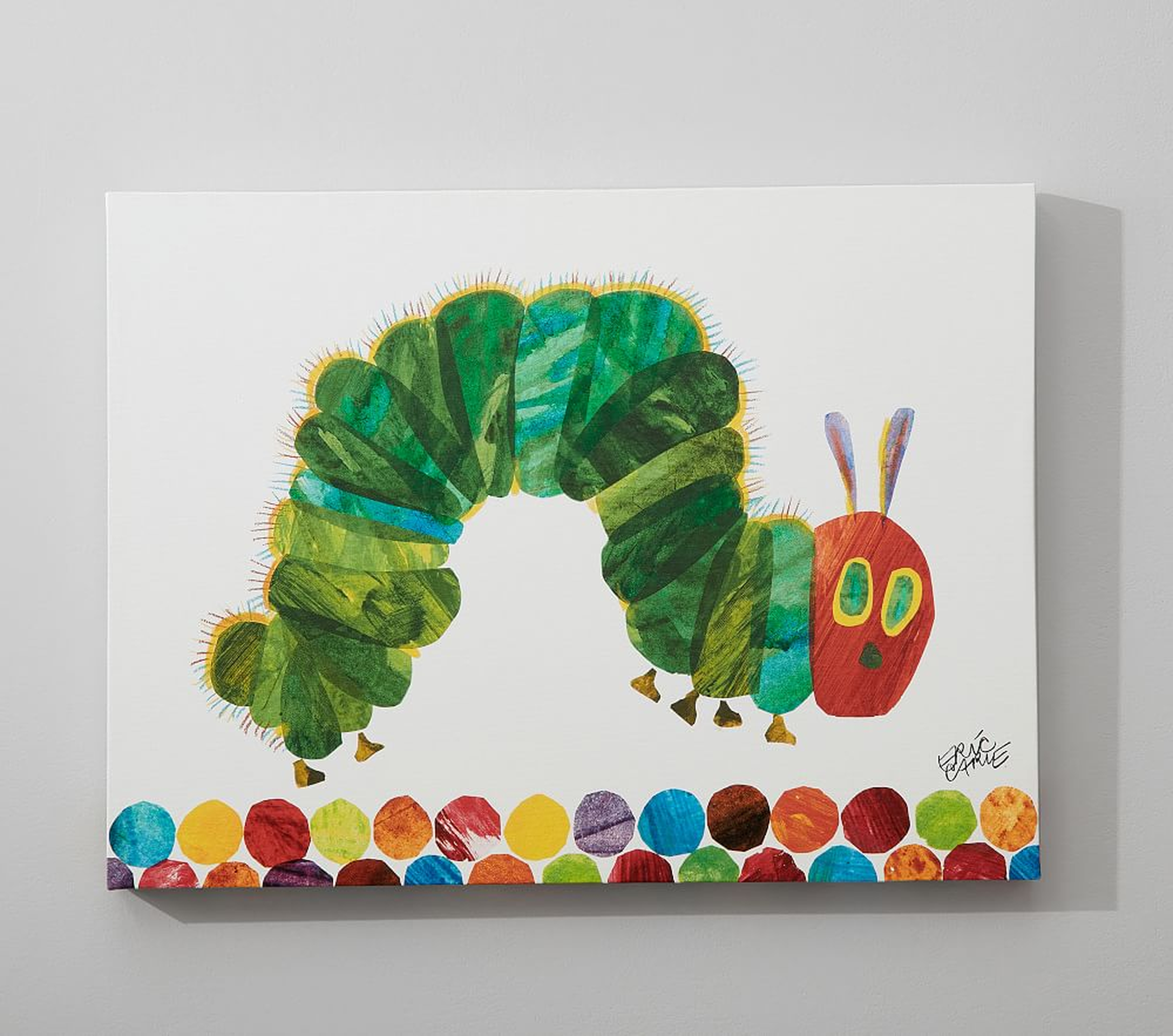 Very Hungry Caterpillar Wall Art, 18x24 - Pottery Barn Kids