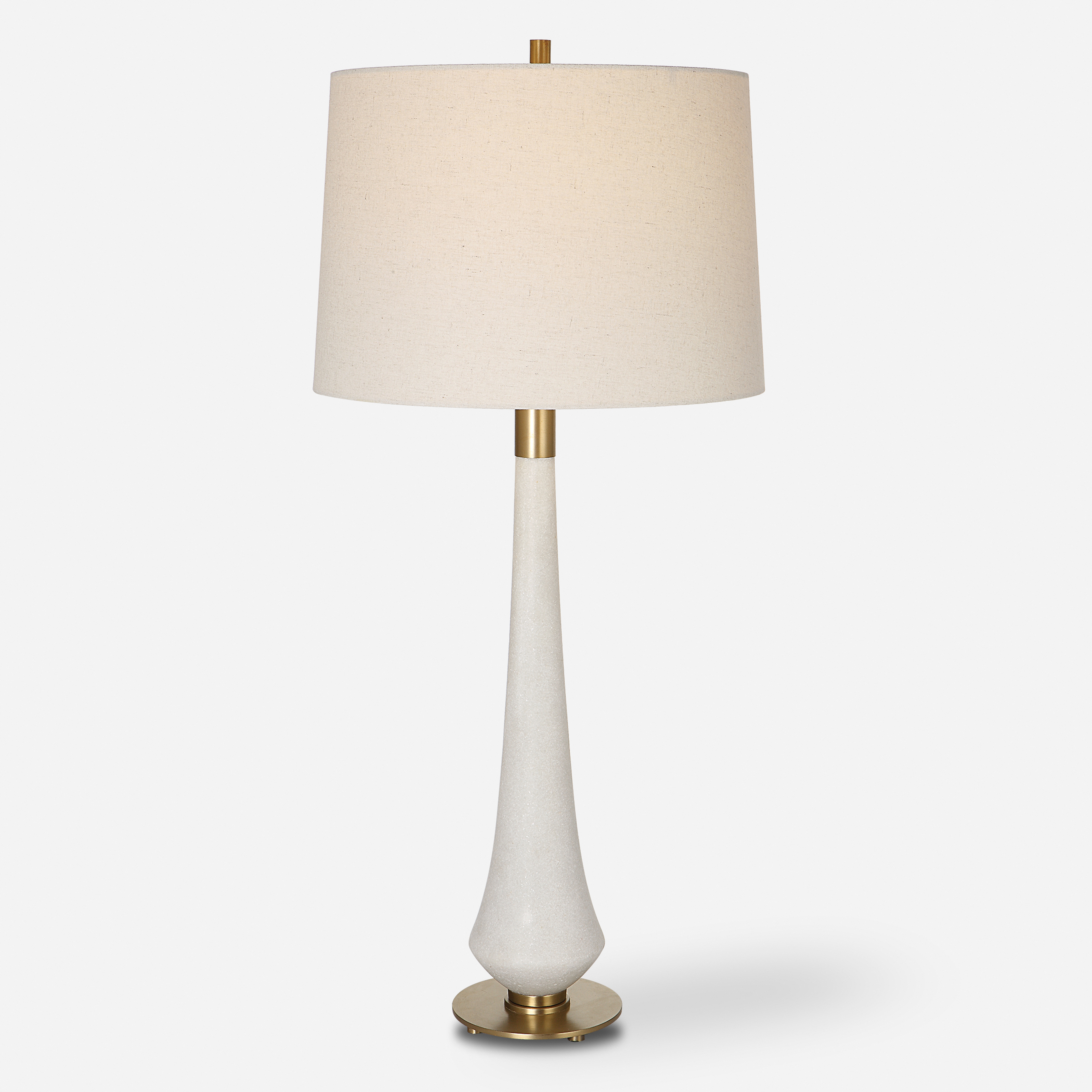 Marille Ivory Stone Table Lamp - Uttermost