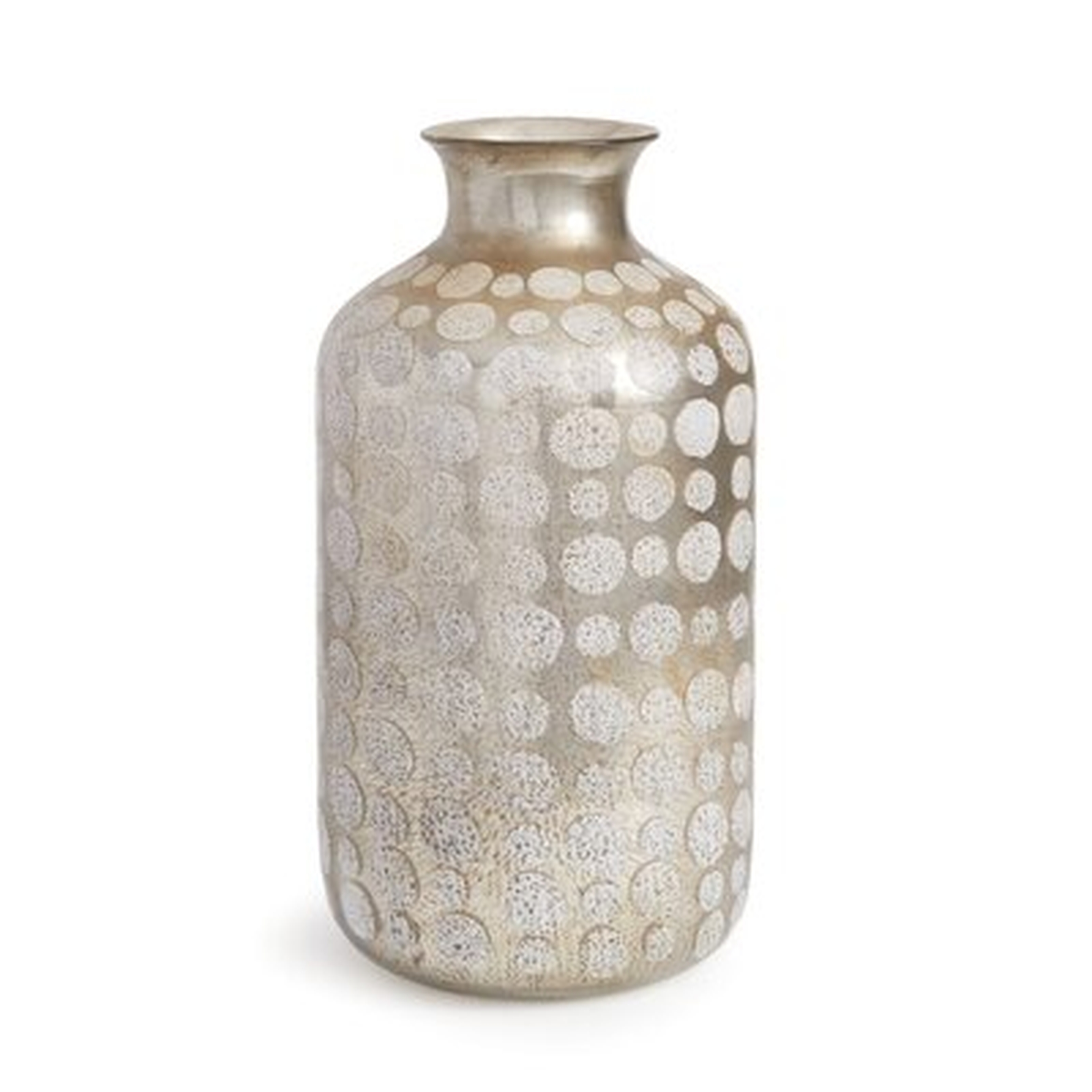 Vandenbosch Antique Mercury Glass Table Vase - Wayfair