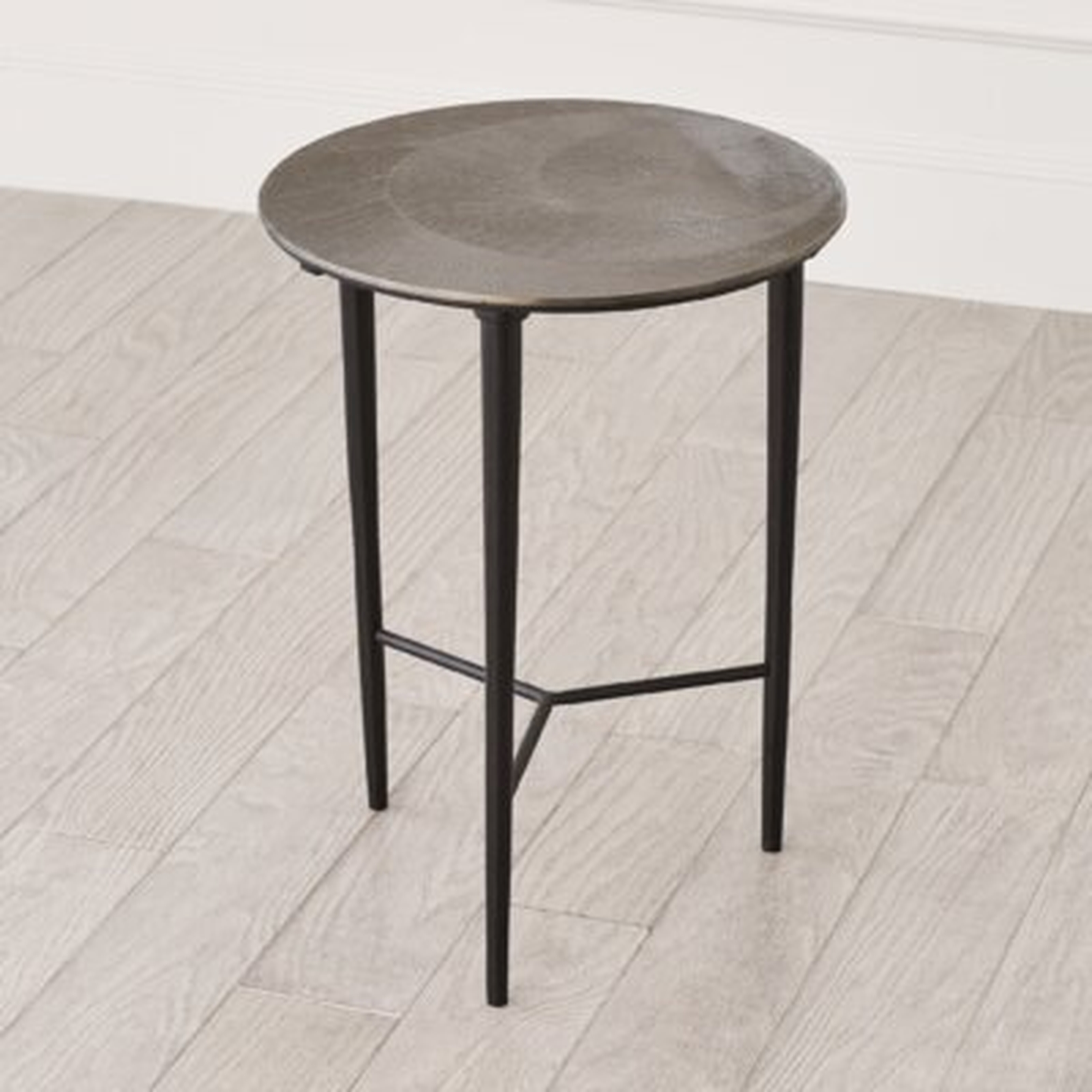 Circle Etched End Table - Wayfair