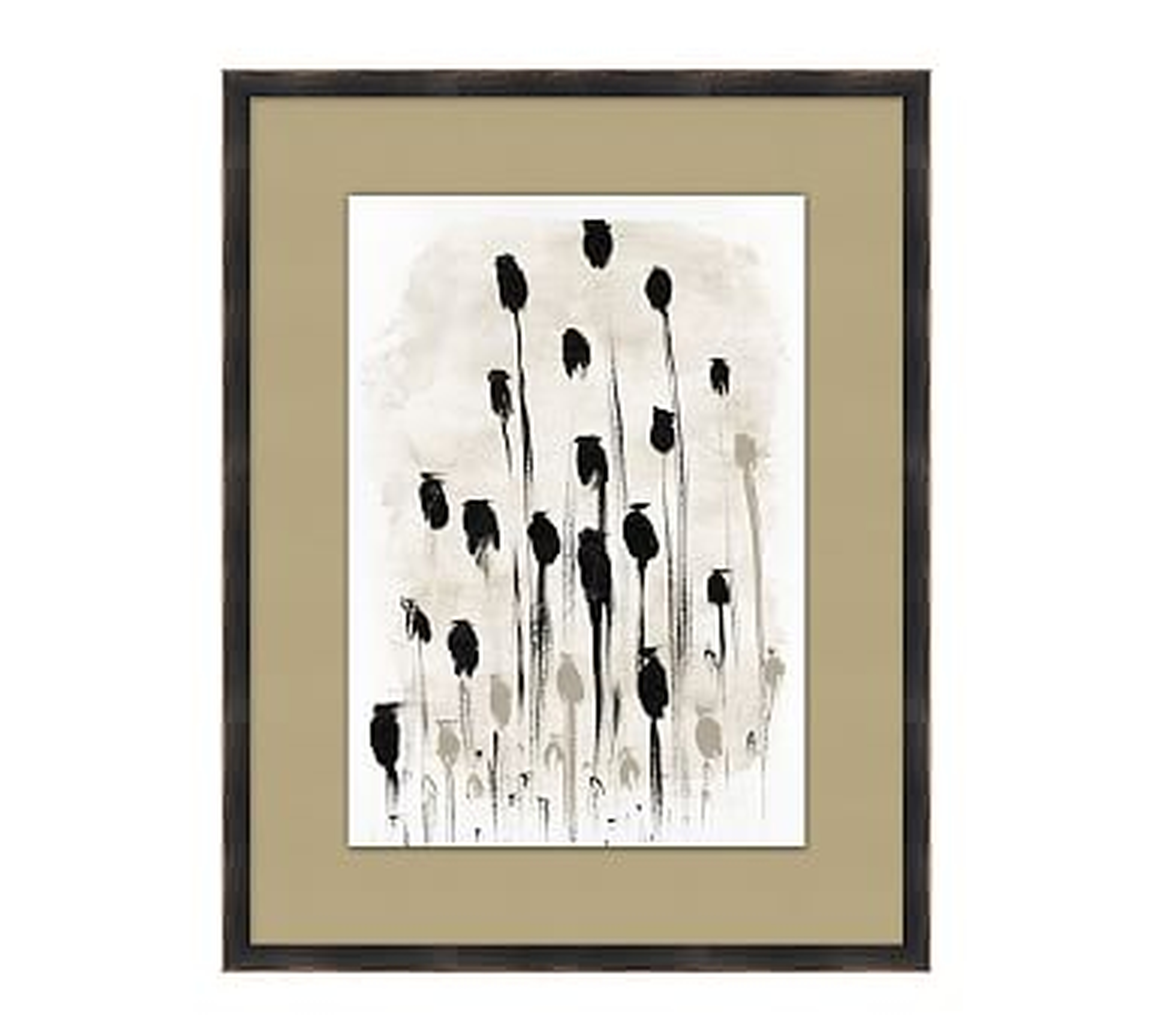 Nature Abstract 4 Framed Matted Print, 21.25" x 27.25" - Pottery Barn