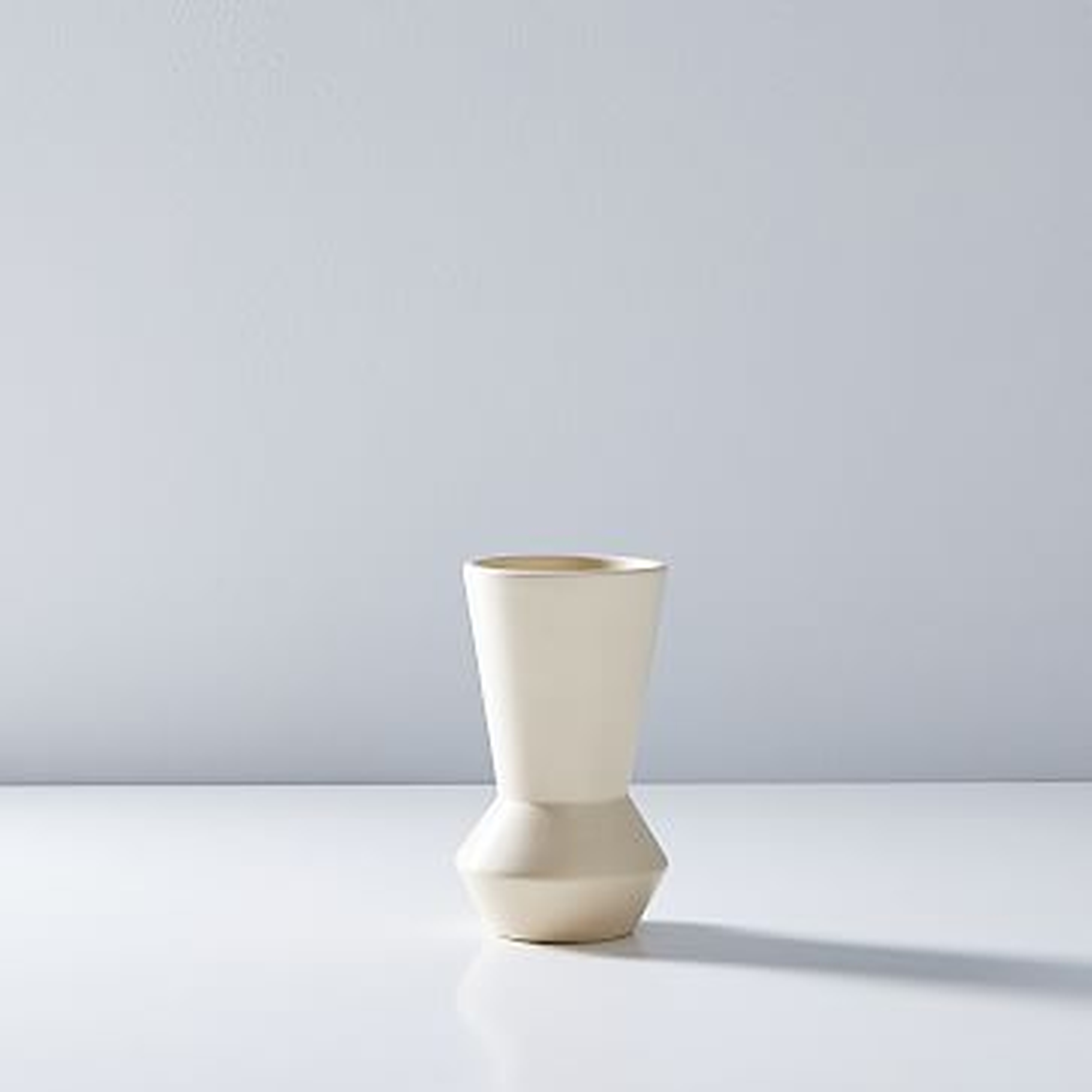 Totem Vase, 8", Natural - West Elm