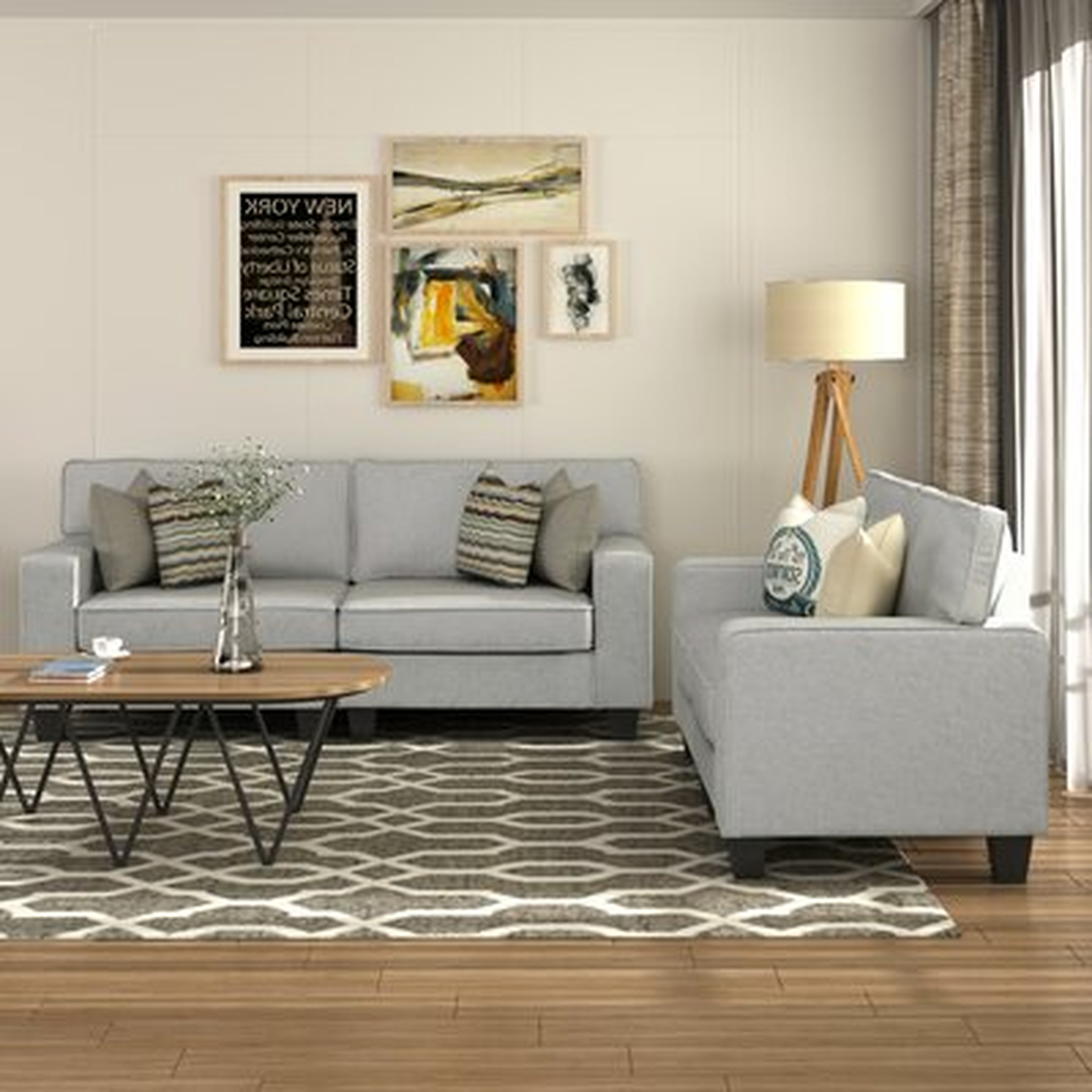 2 Piece Living Room Set - Wayfair