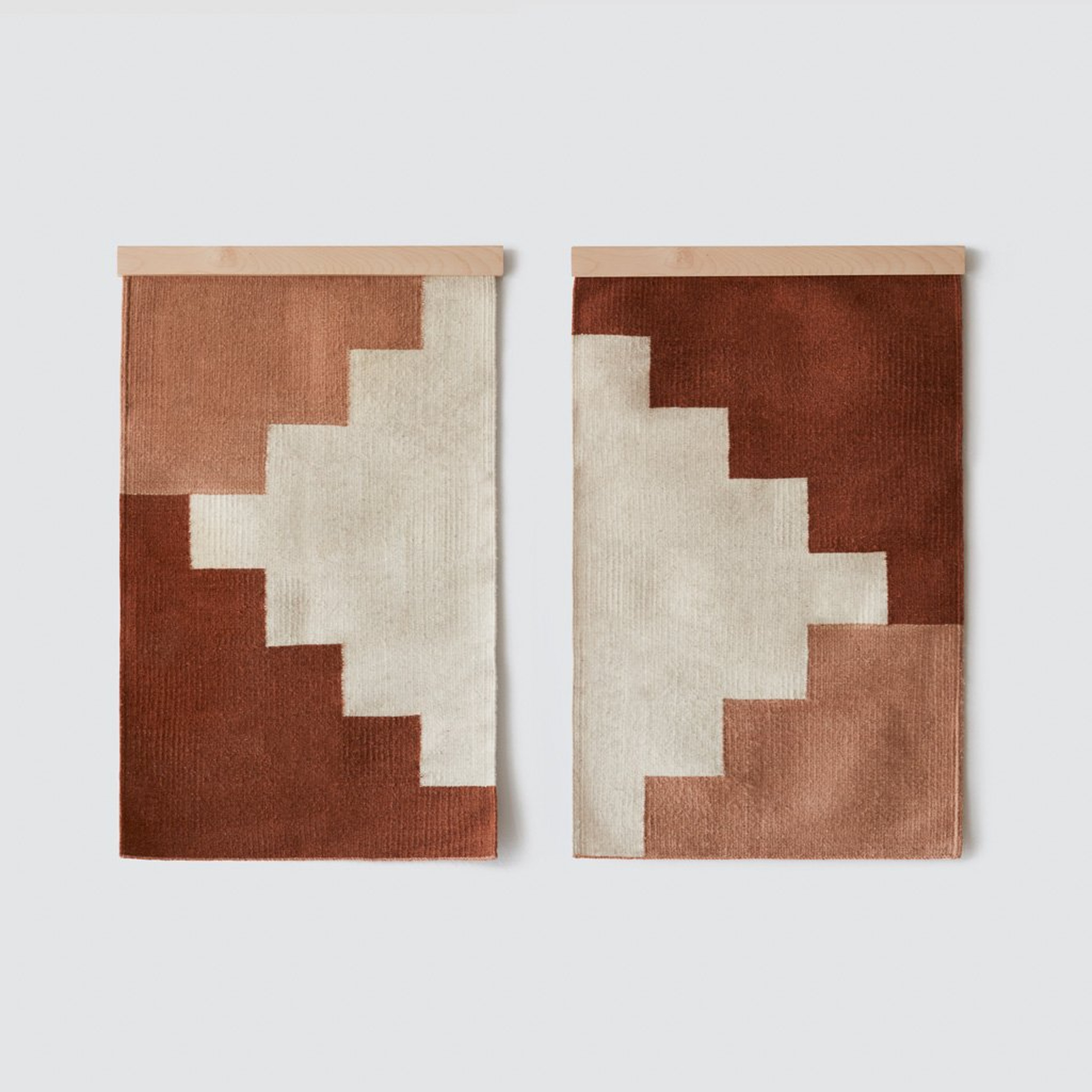 Wall Hanging Set - Rust Series By The Citizenry - The Citizenry