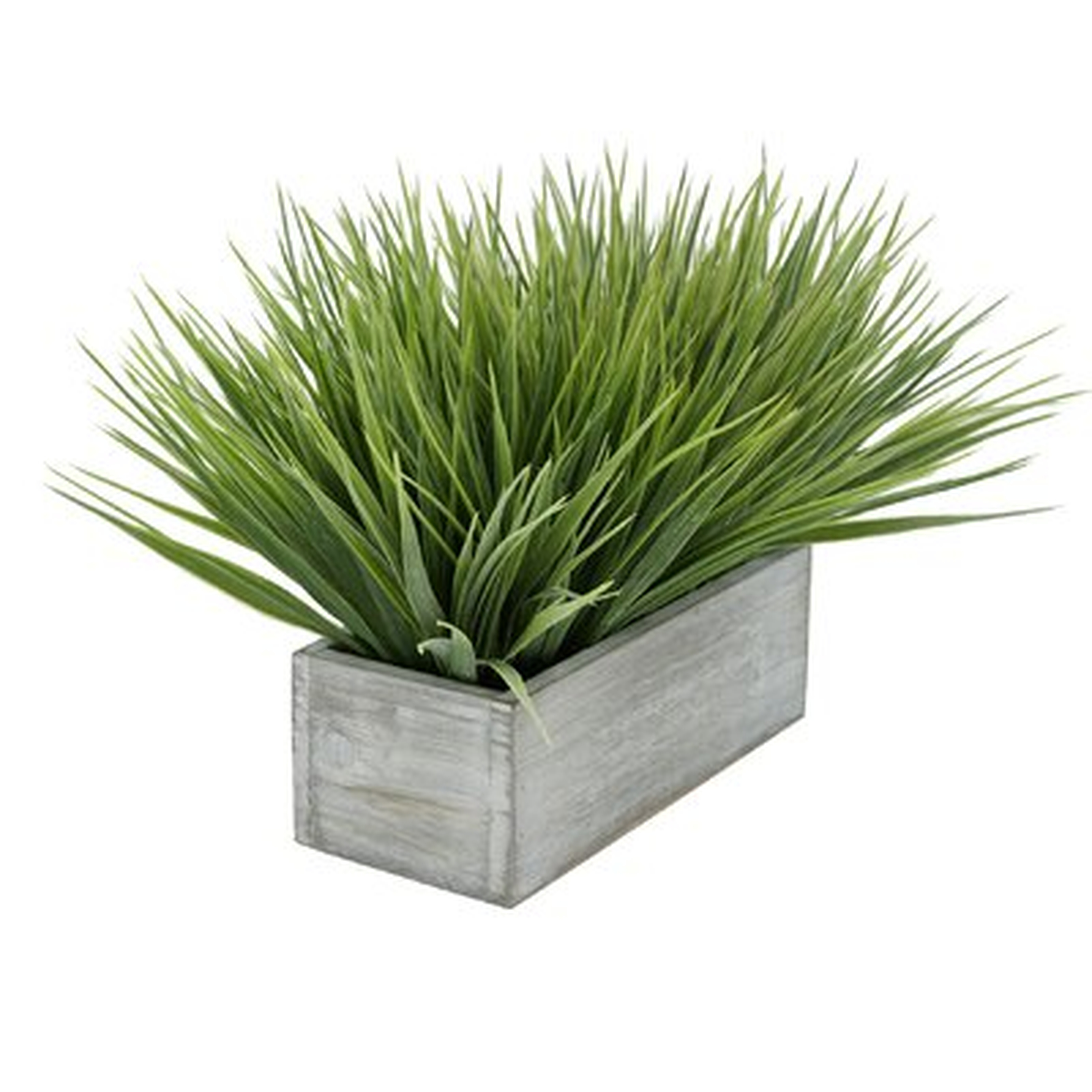 Artificial Onion Grass in Planter - Wayfair