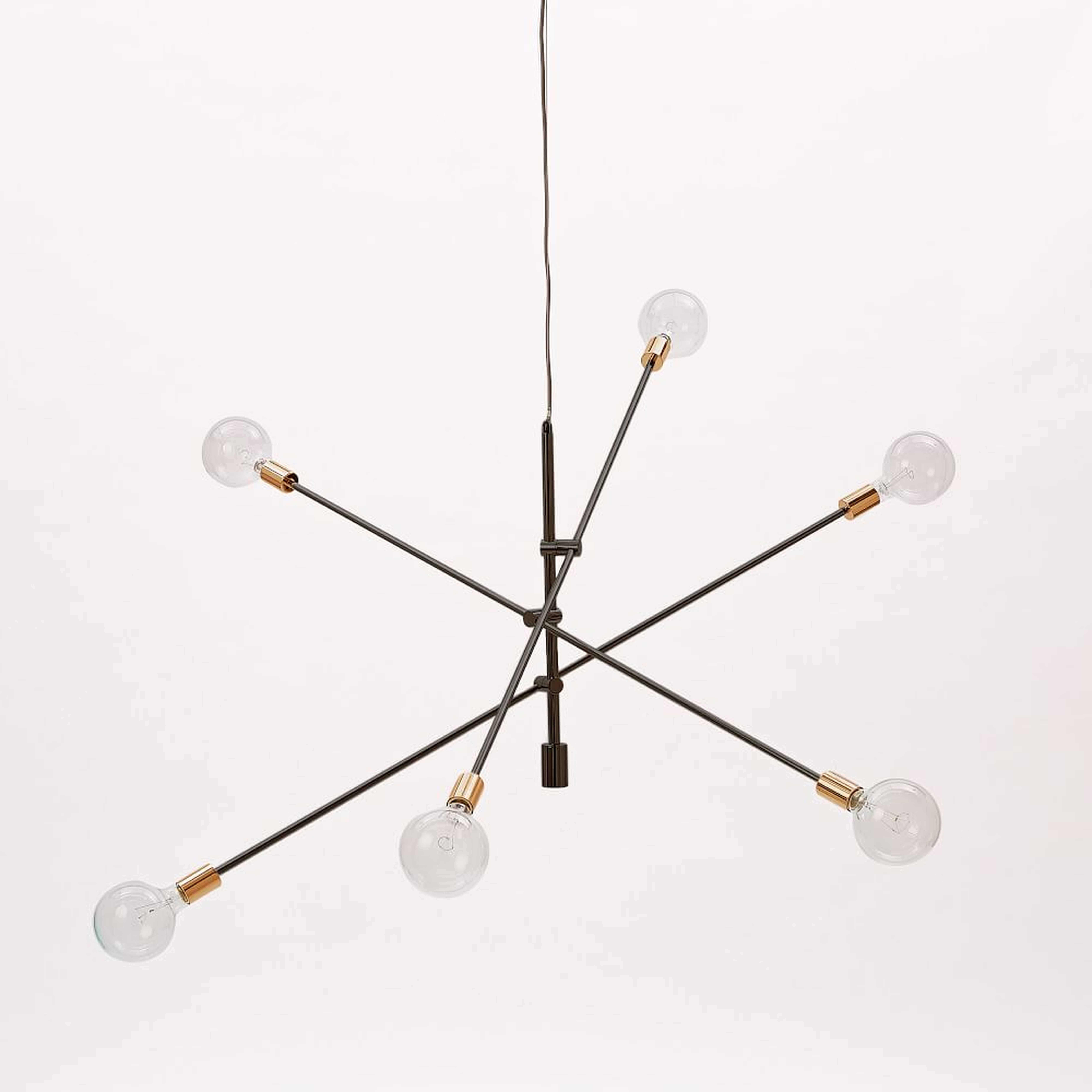 Mobile Chandelier, 55", Two-Tone - West Elm