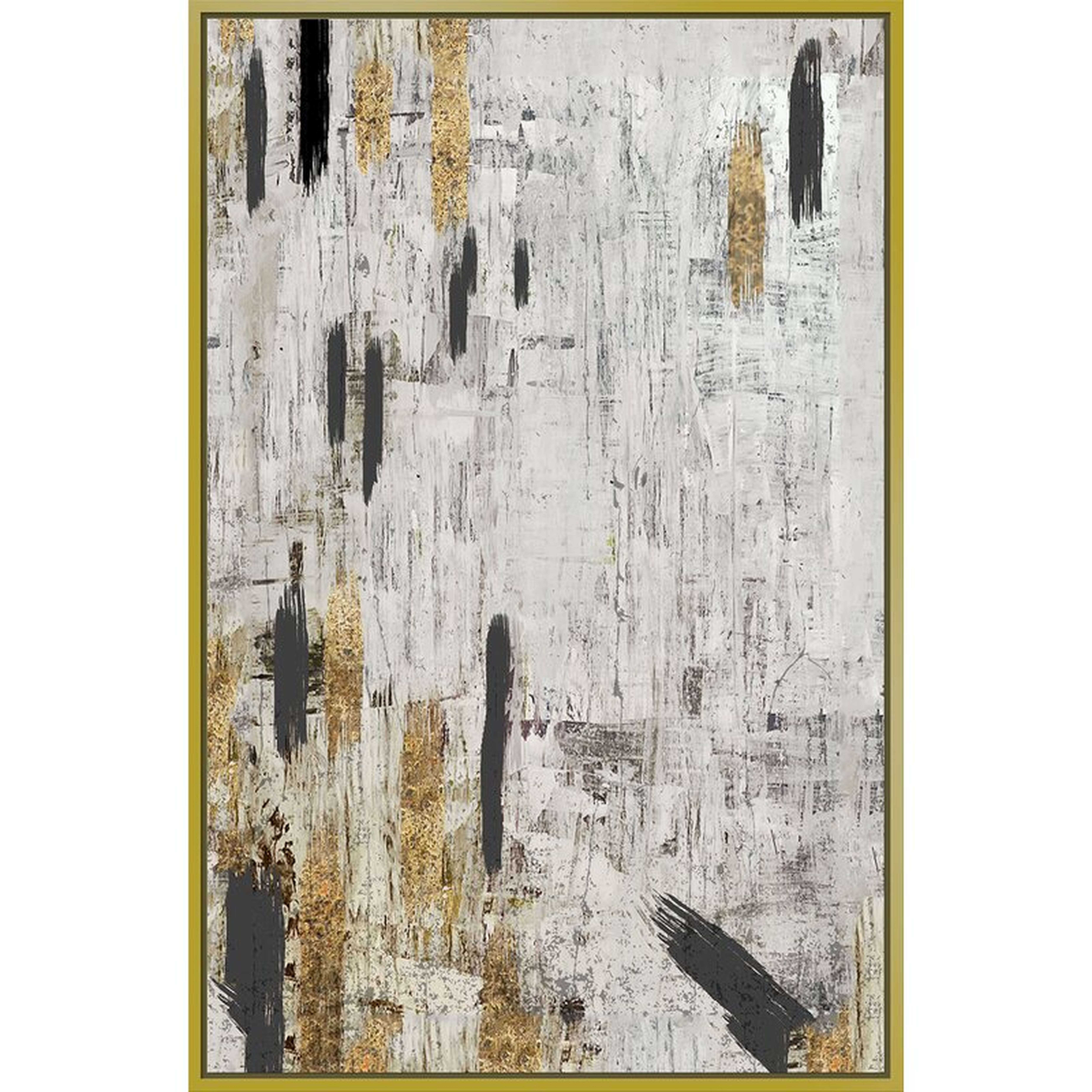 JBass Grand Gallery Collection Abstract Colors II - Graphic Art on Canvas - Perigold