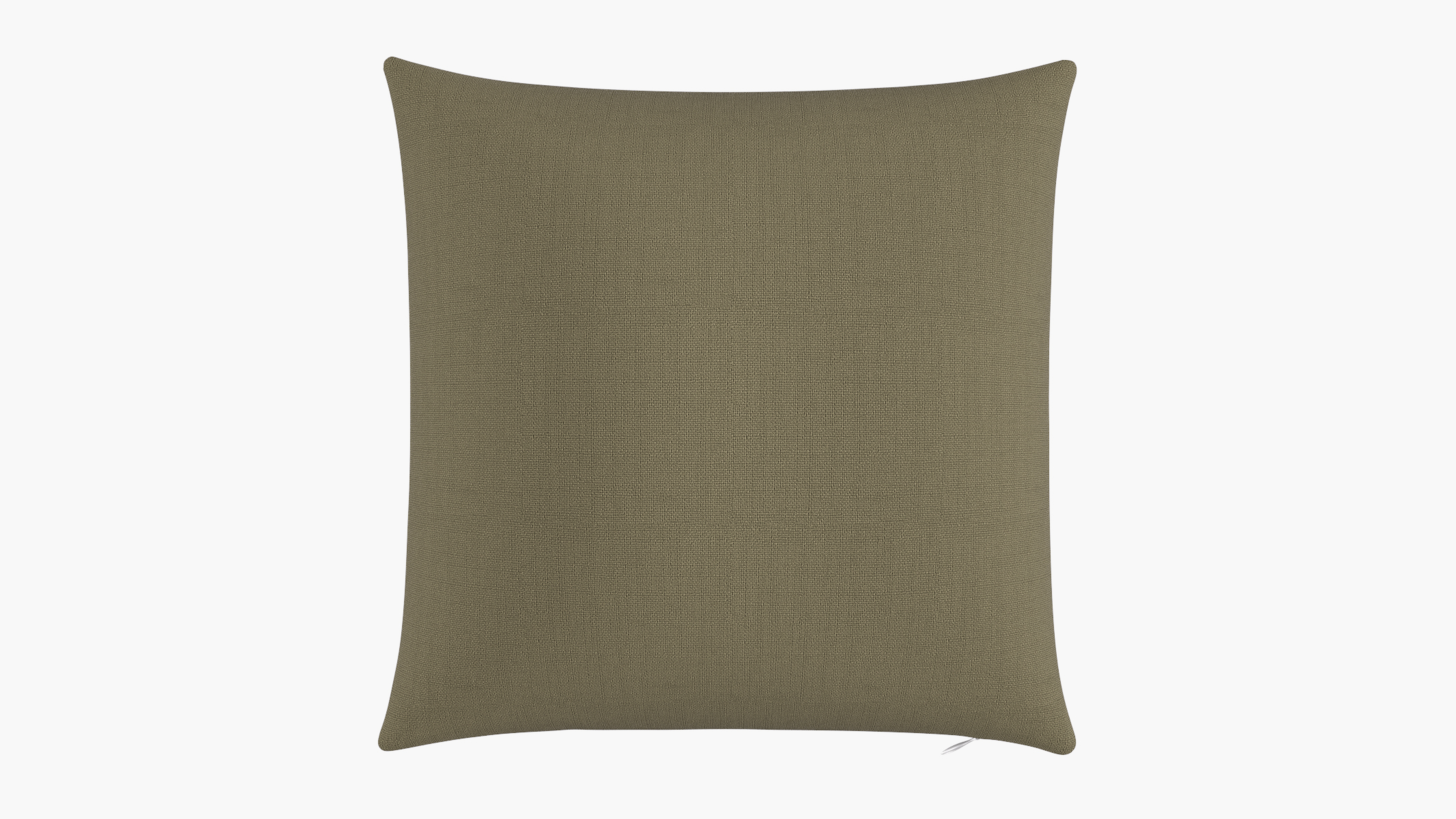 Throw Pillow 20" | Olive Linen - The Inside