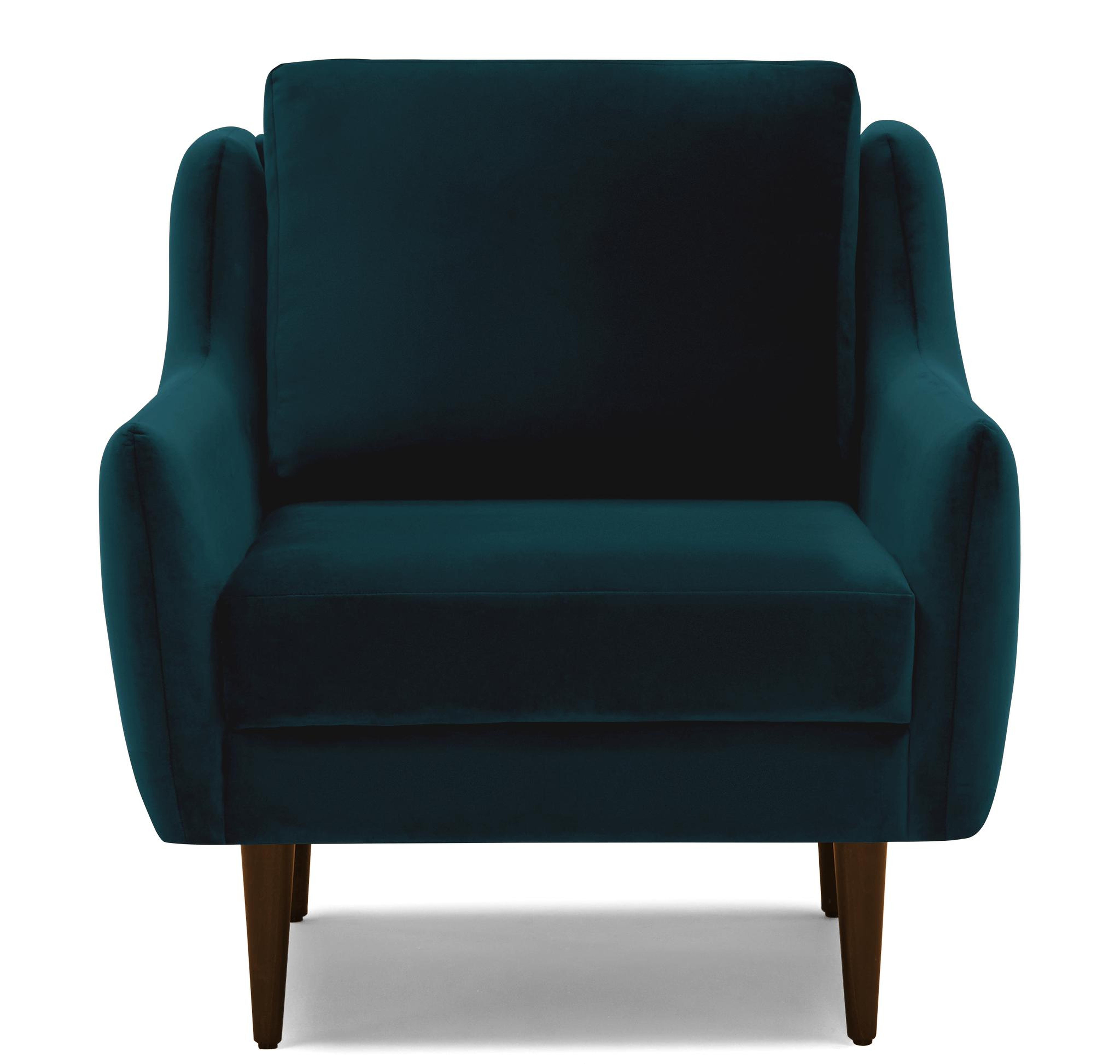 Blue Bell Mid Century Modern Chair - Cody Pacific - Mocha - Joybird