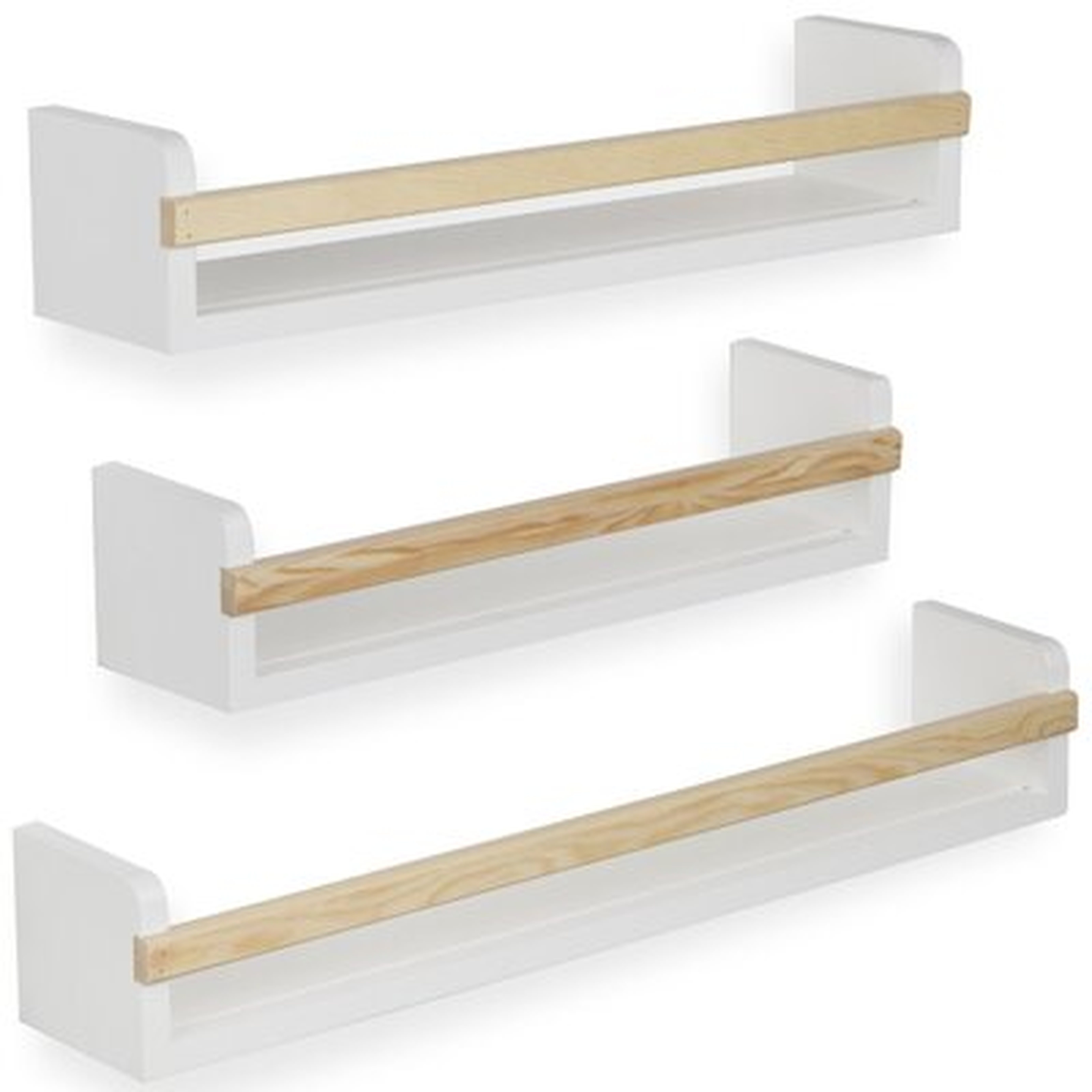 Elijia Multisize Shelves (Set of 3) - Wayfair