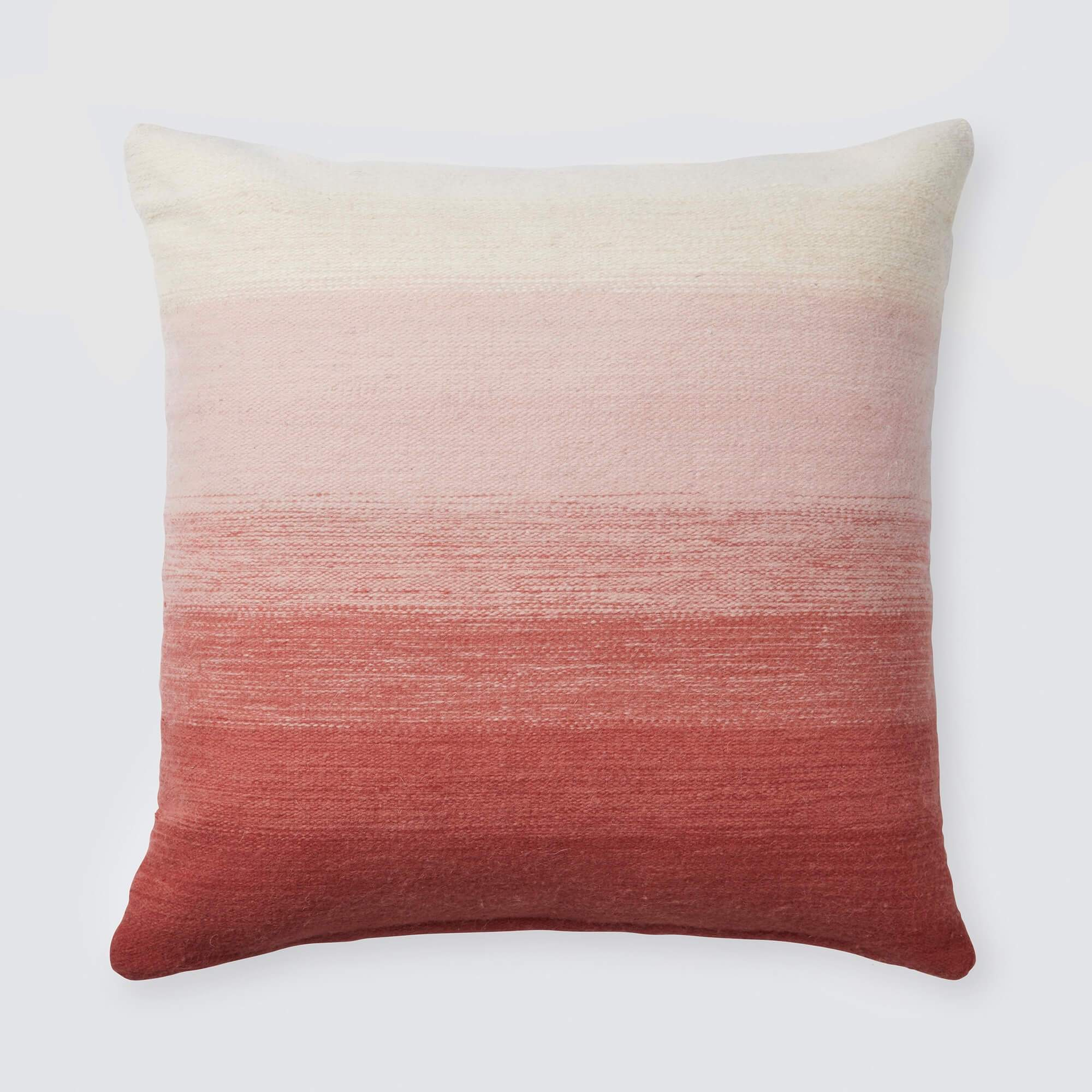 Marea Pillow - Blush - 18 in. x 18 in. By The Citizenry - The Citizenry