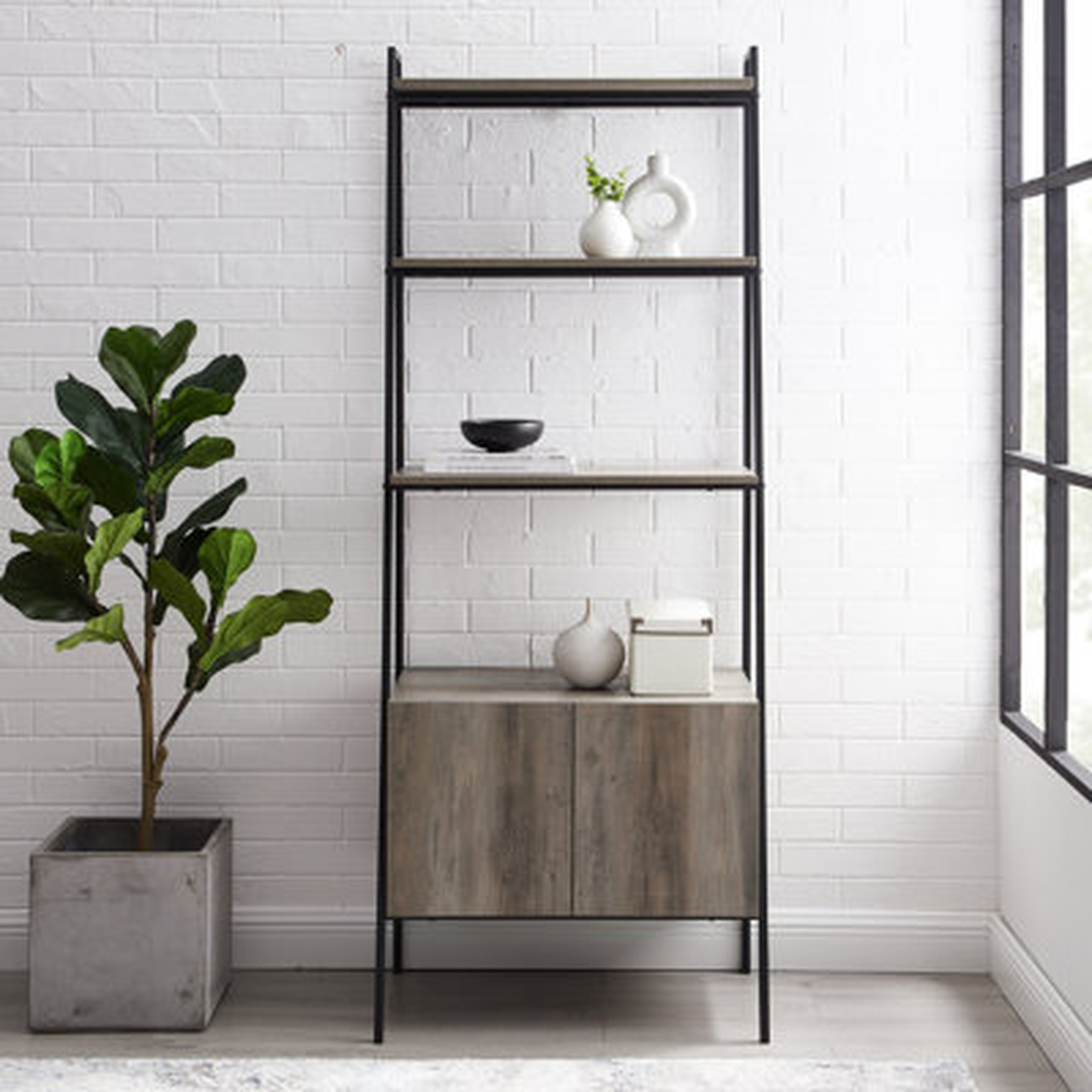 Little Italy 72" H x 28" W Ladder Bookcase - Wayfair