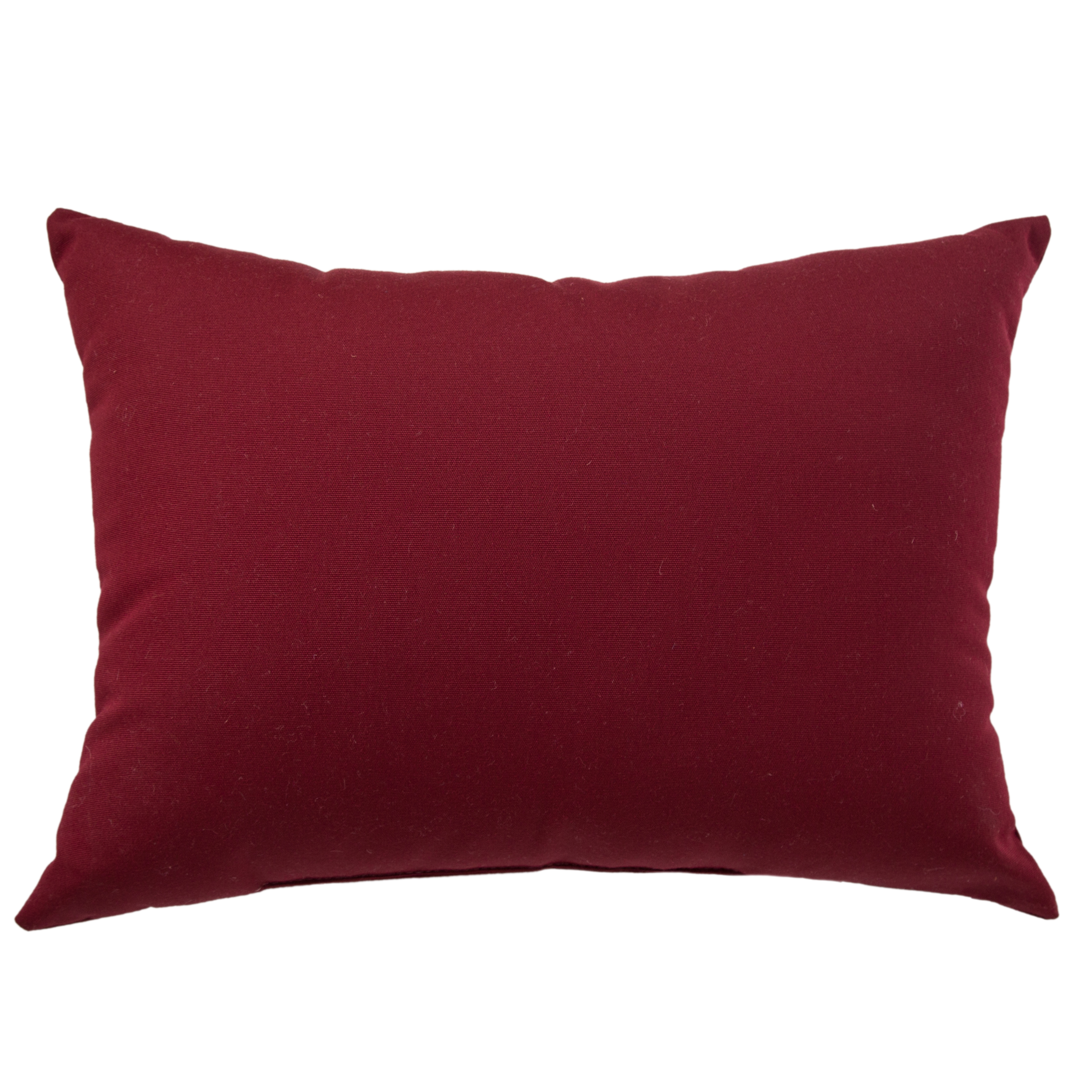 Design (US) Maroon 13"X18" Pillow - Collective Weavers