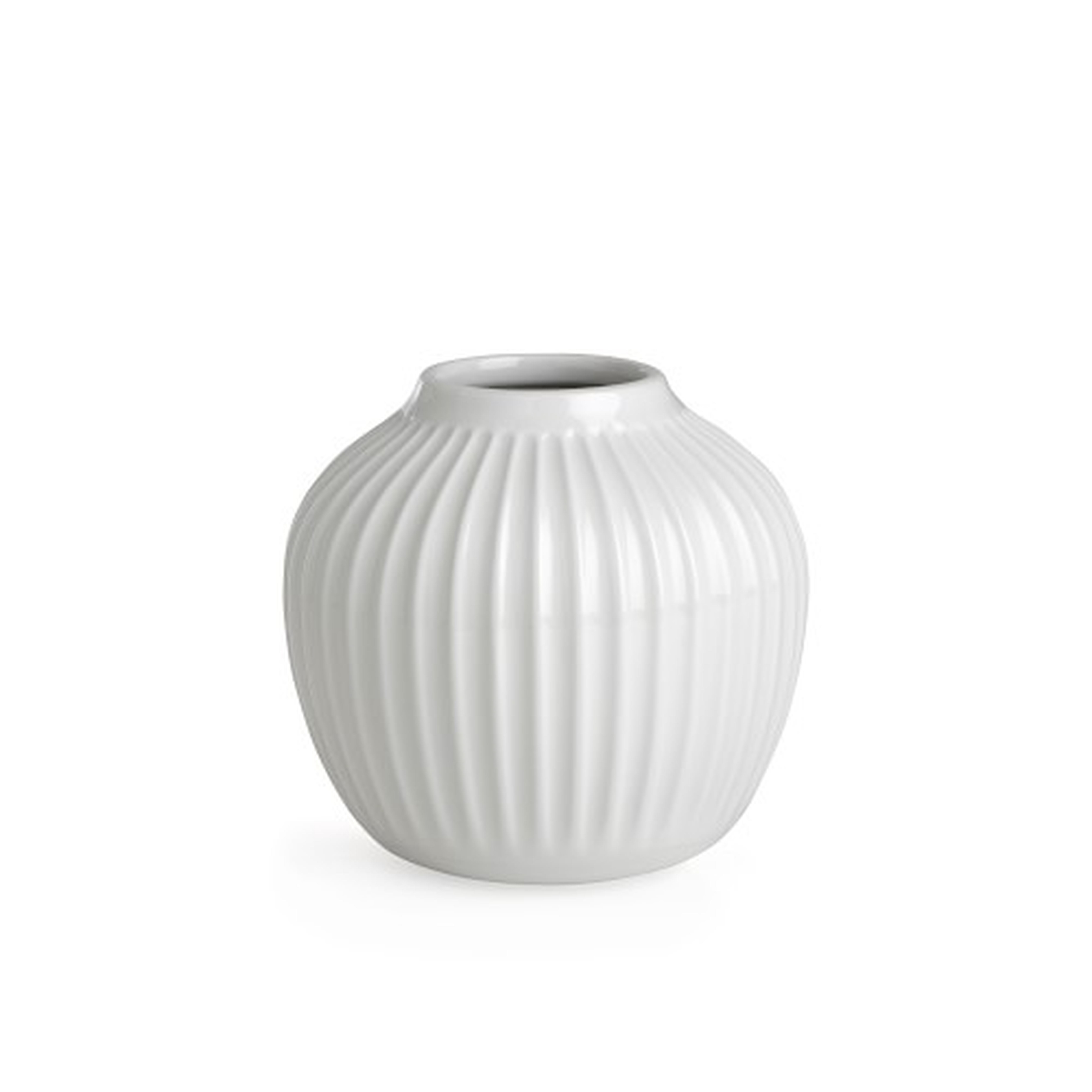 Kahler Hammershoi Vase, White, 4.9" - Williams Sonoma