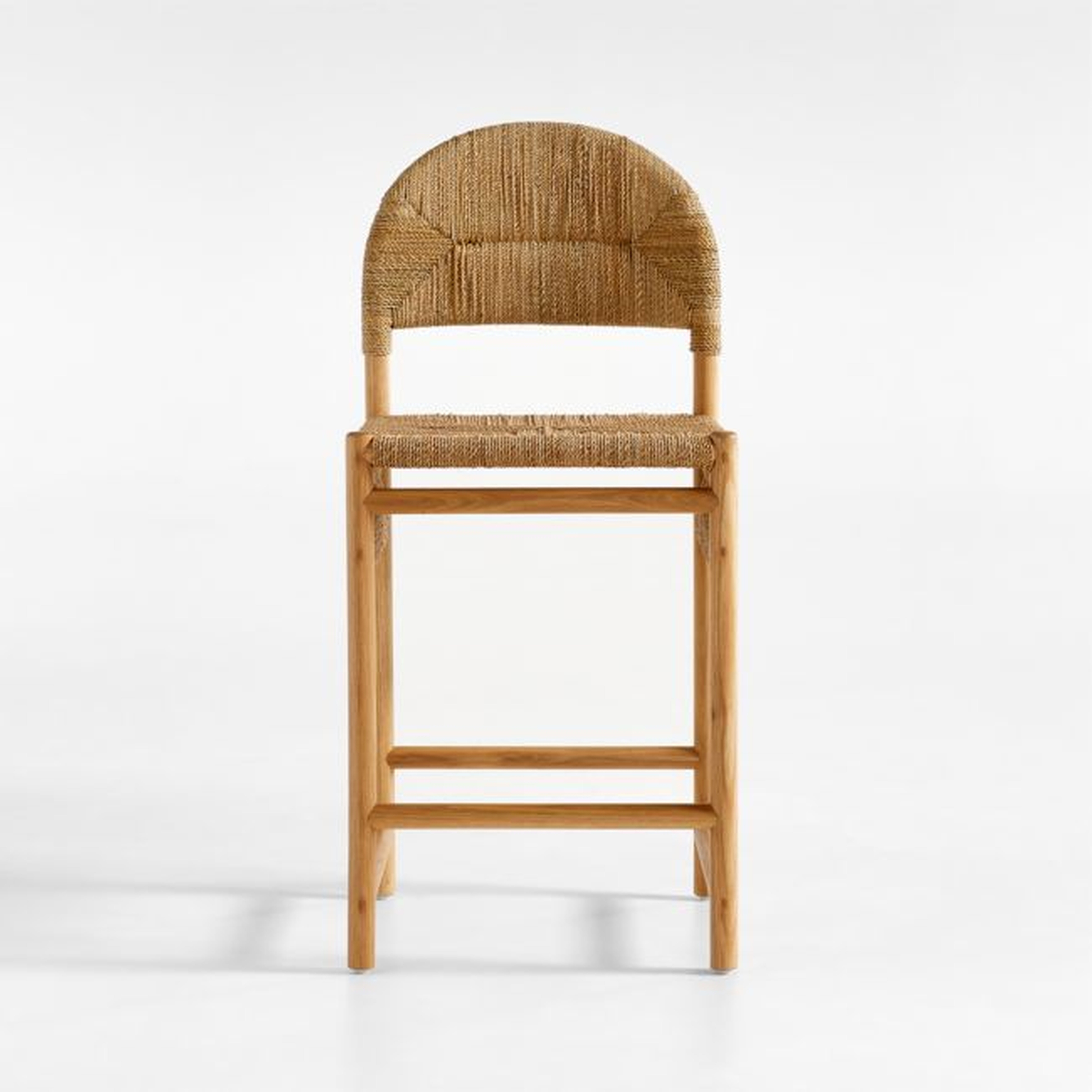 Rustler Woven Counter Stool - Crate and Barrel
