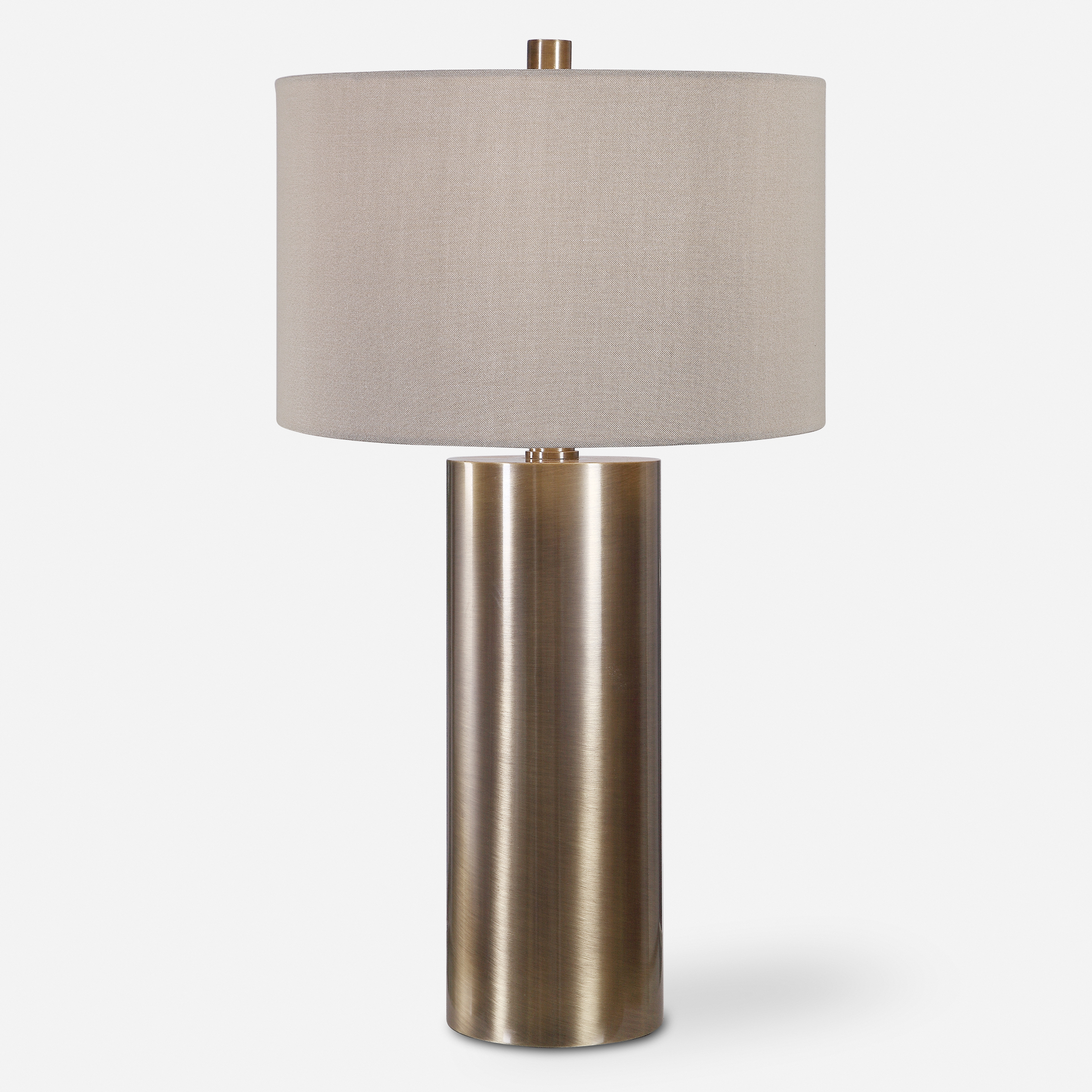 Taria Brushed Brass Table Lamp - Uttermost