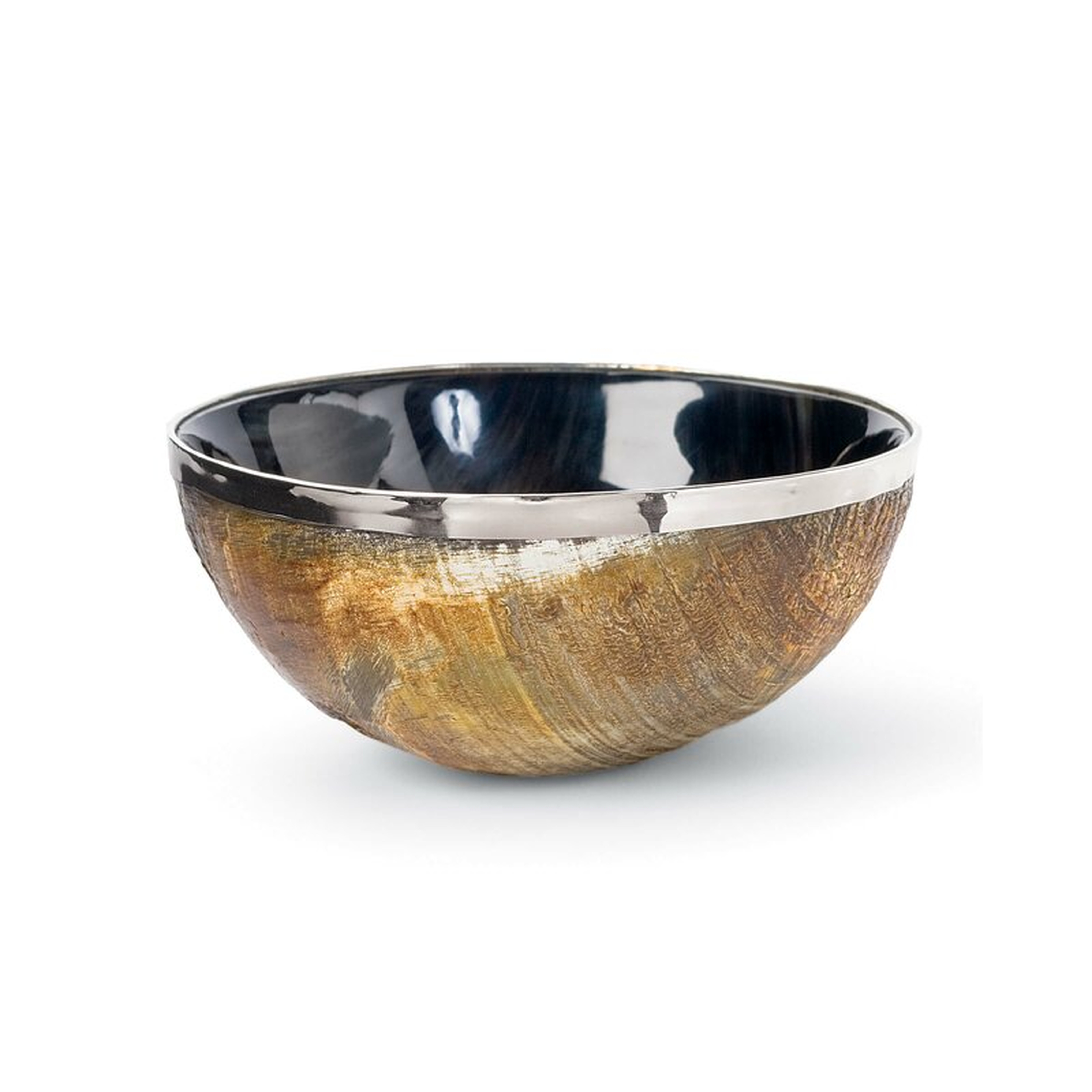 Regina Andrew Polished Horn And Brass Bowl - Perigold