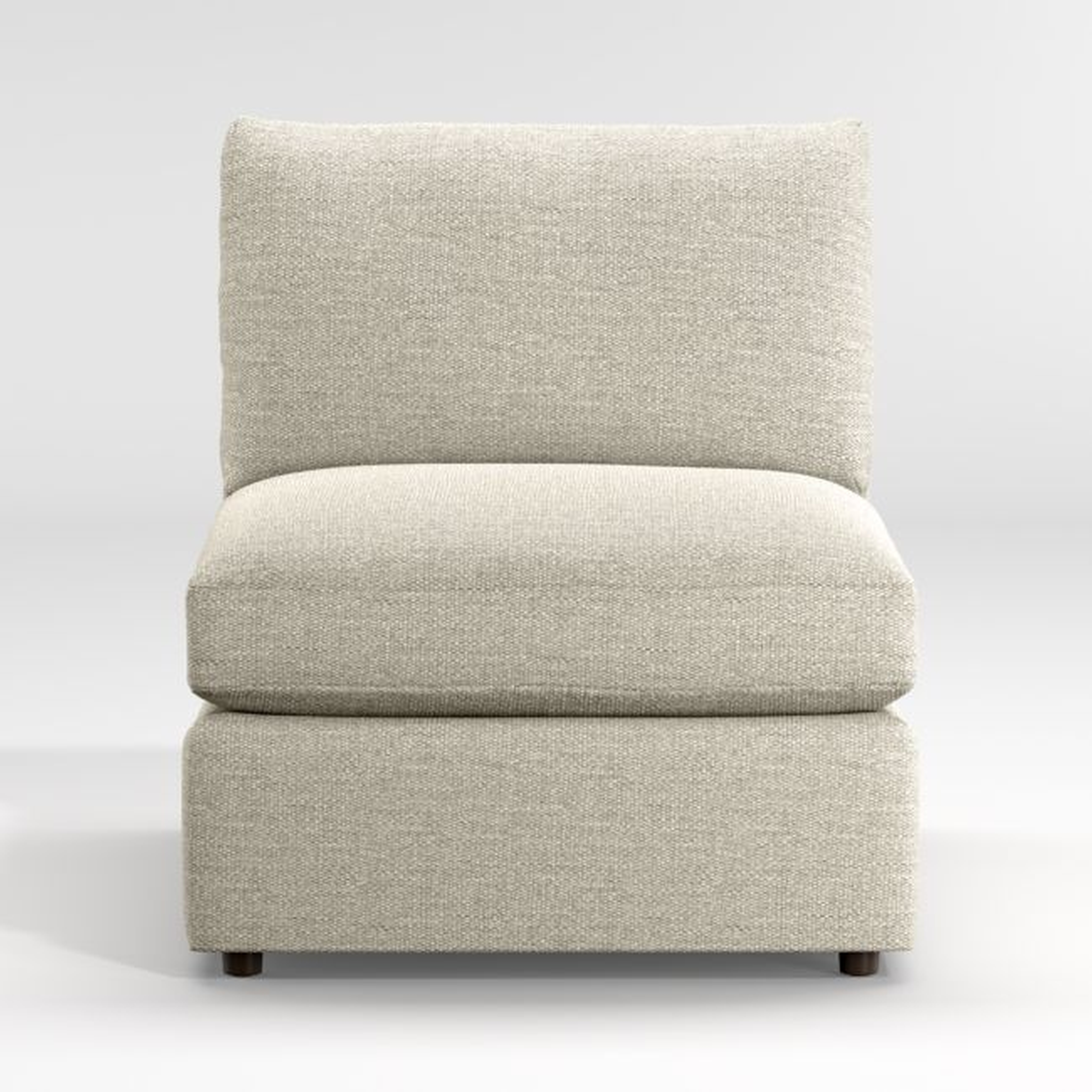 Lounge Deep 32" Armless Chair Sectional Piece - Crate and Barrel