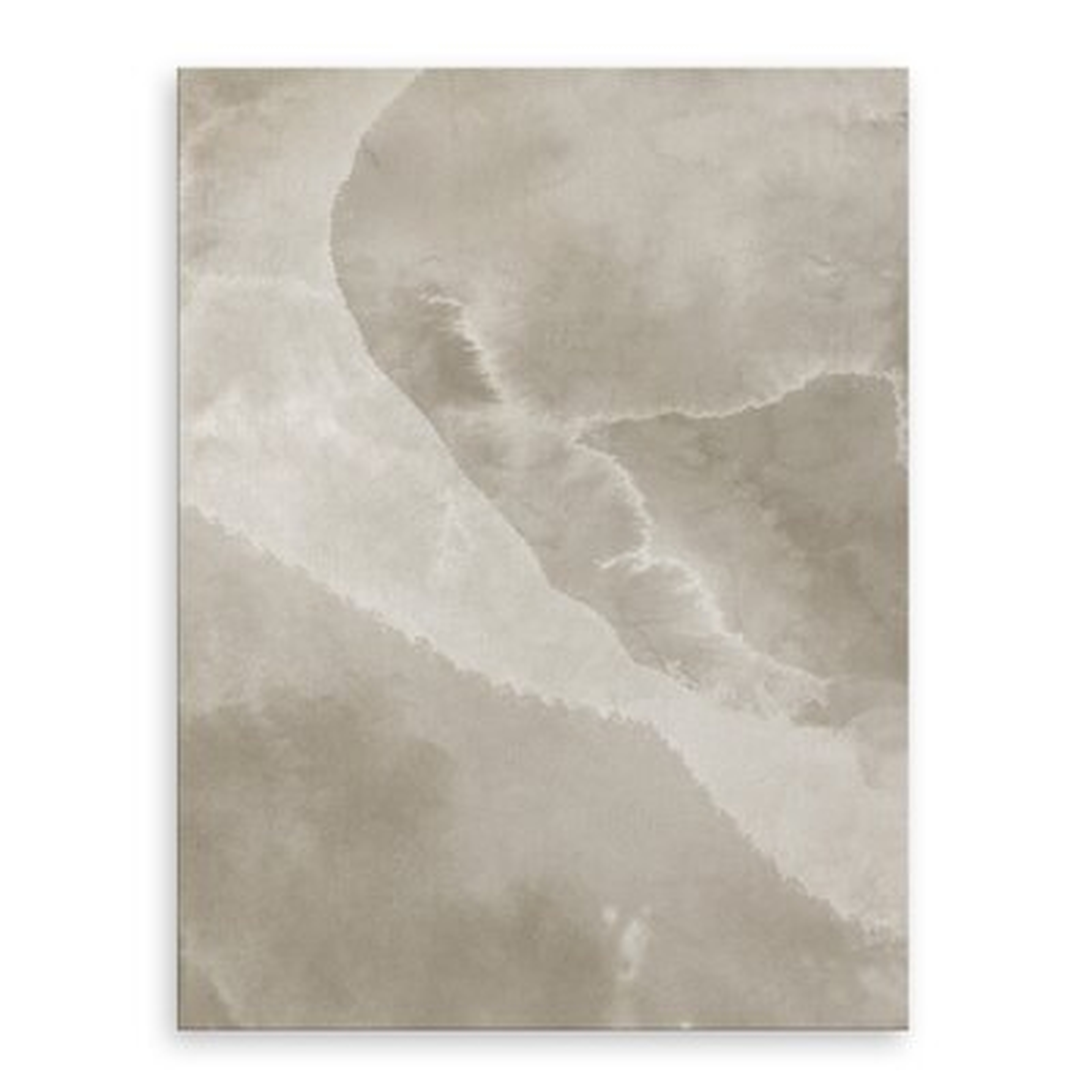 'Abstract Neutral Cxliv' Canvas Wall Art - Wayfair