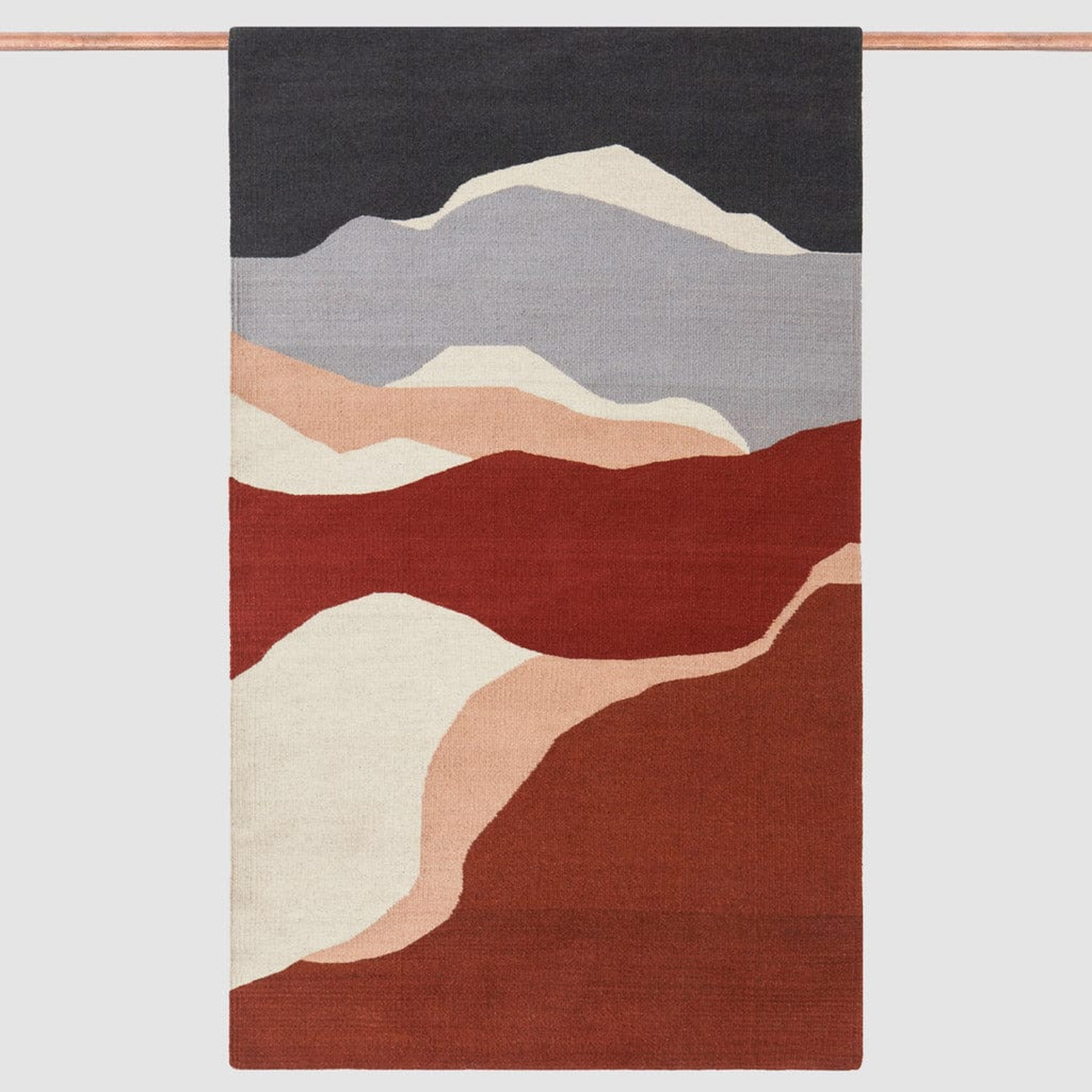 The Citizenry Corrido Handwoven Accent Rug | 3' x 5' | Blue - The Citizenry
