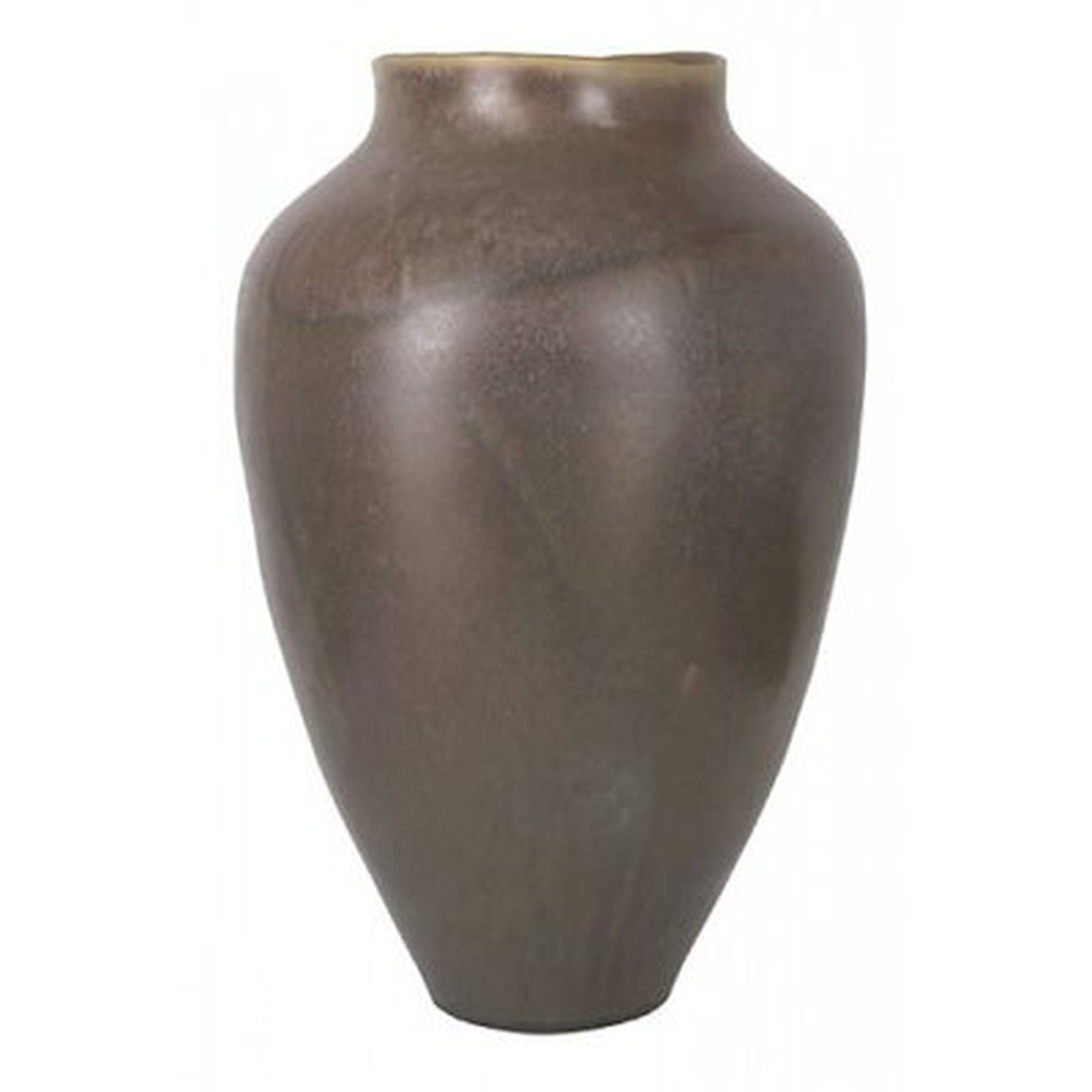 Brown Volcanic Vase - Wayfair