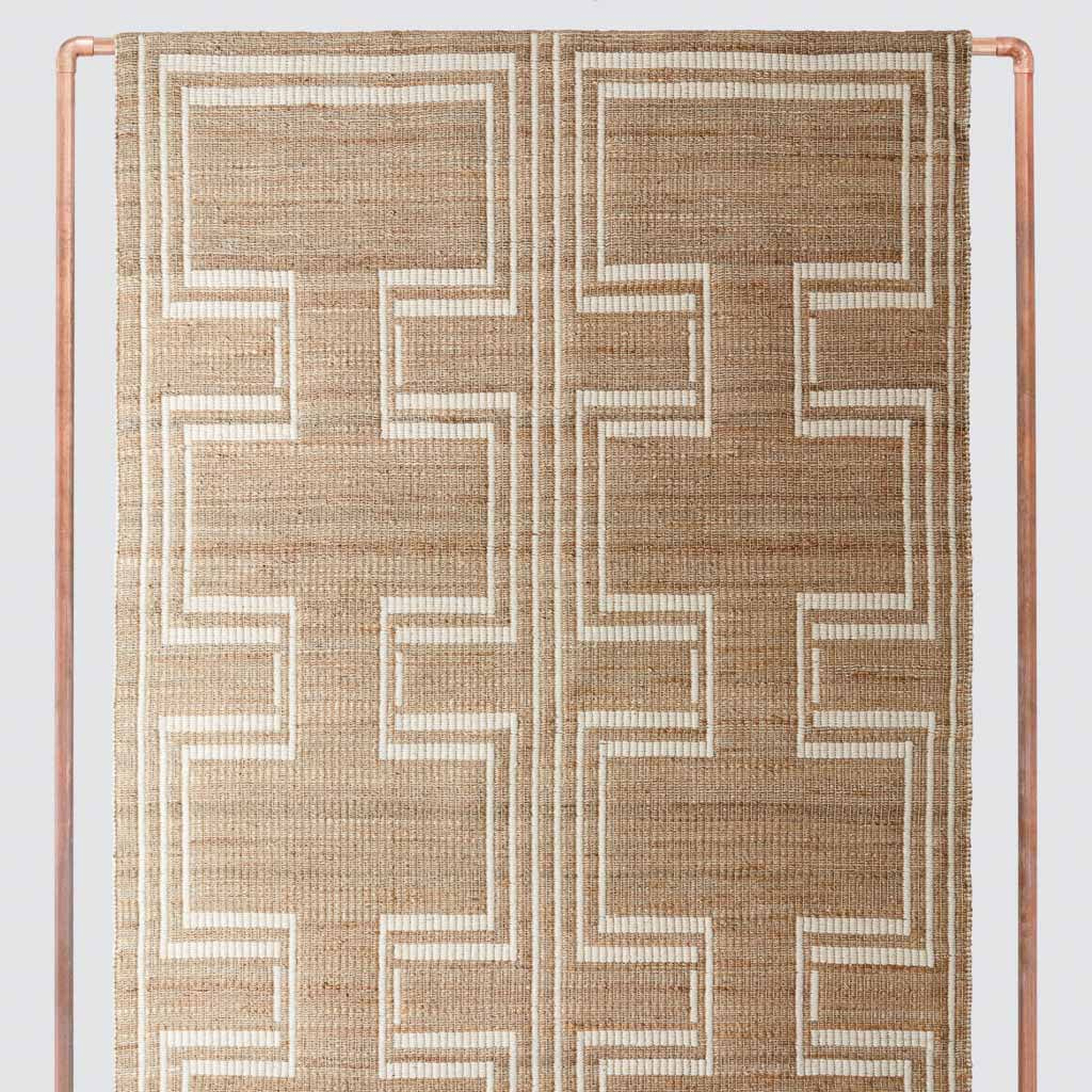 The Citizenry Naira Handwoven Jute Area Rug | 8' x 10' | Natural - The Citizenry