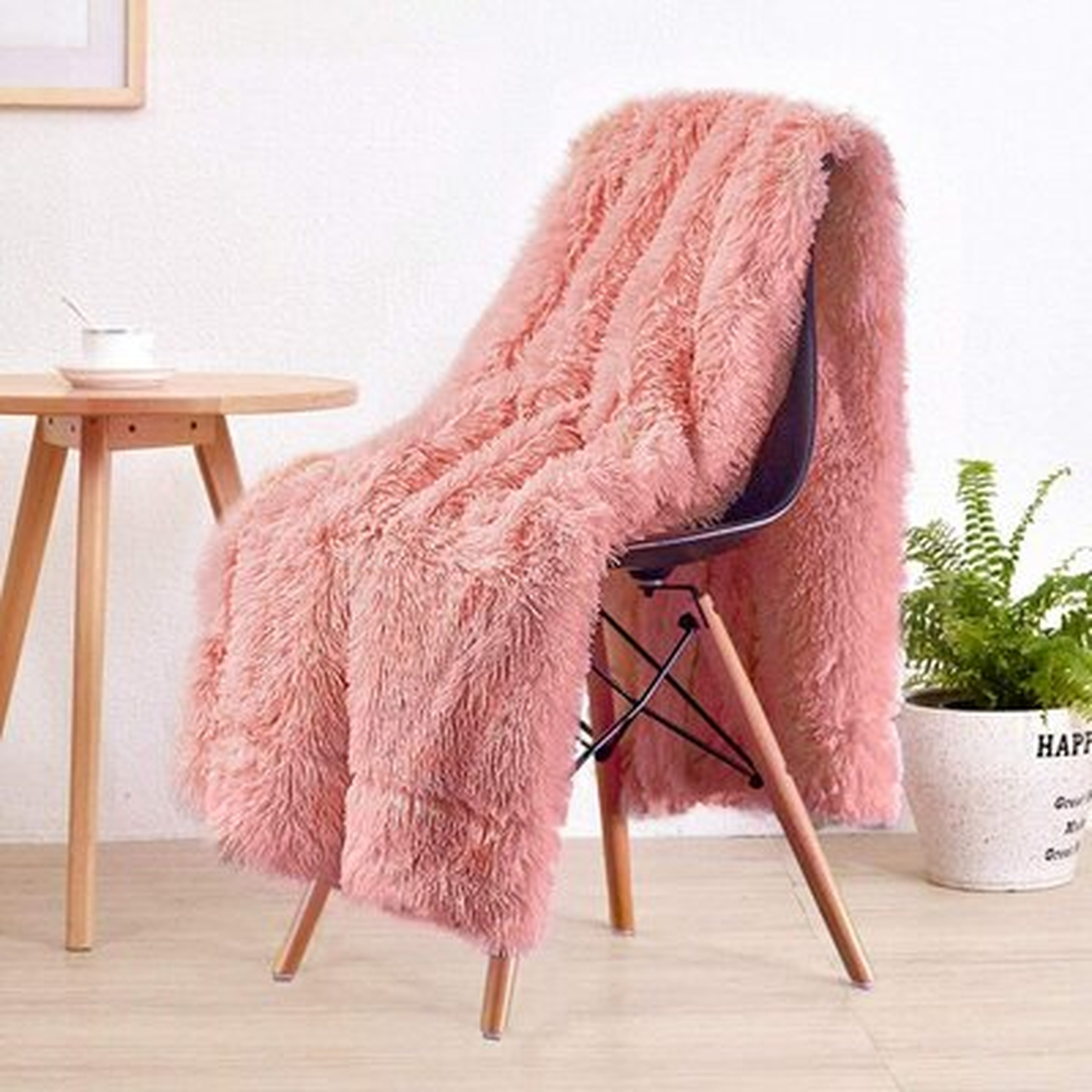 Pimental Super Soft Shaggy Warm Plush Blanket - Wayfair
