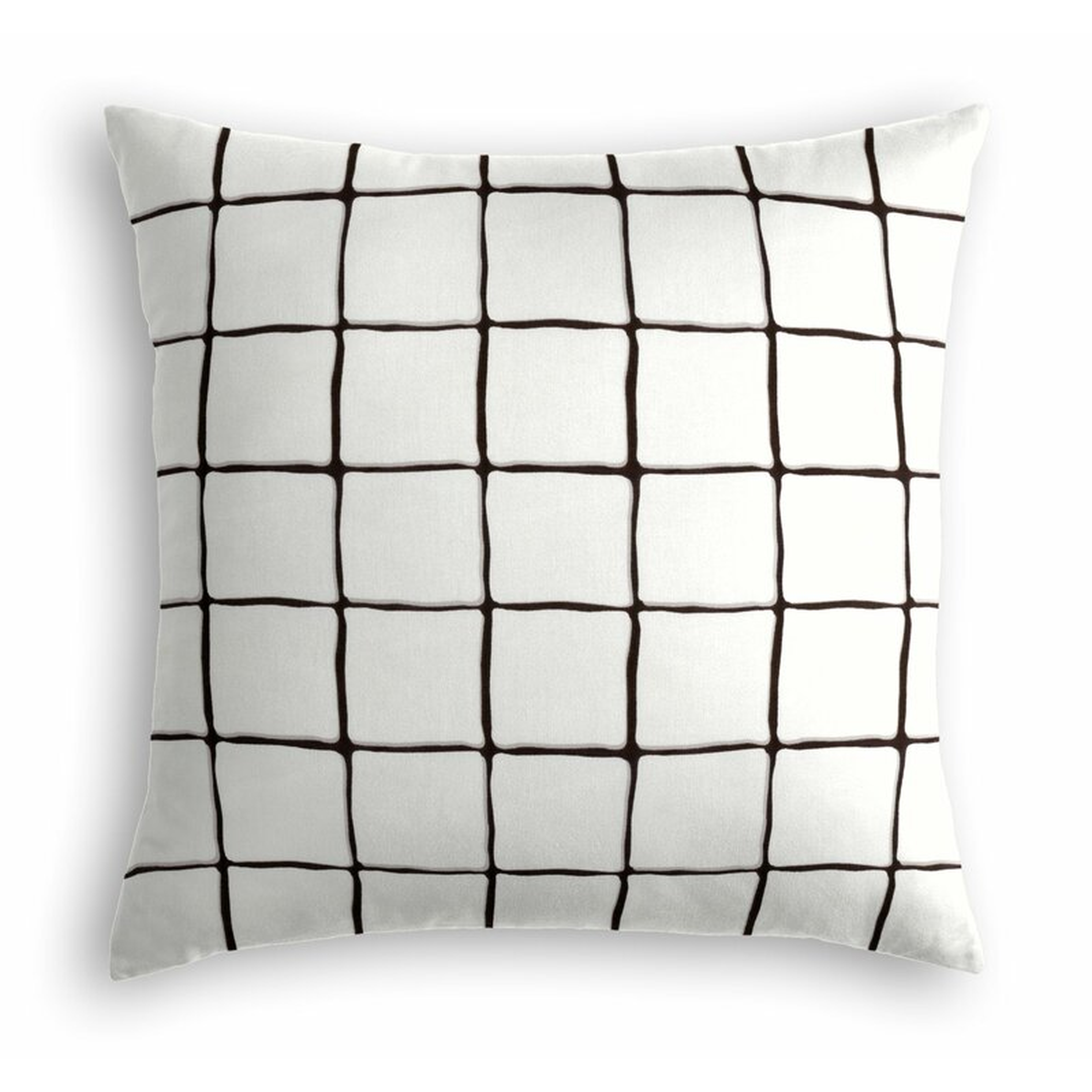 Loom Decor Check Cotton Throw Pillow - Perigold