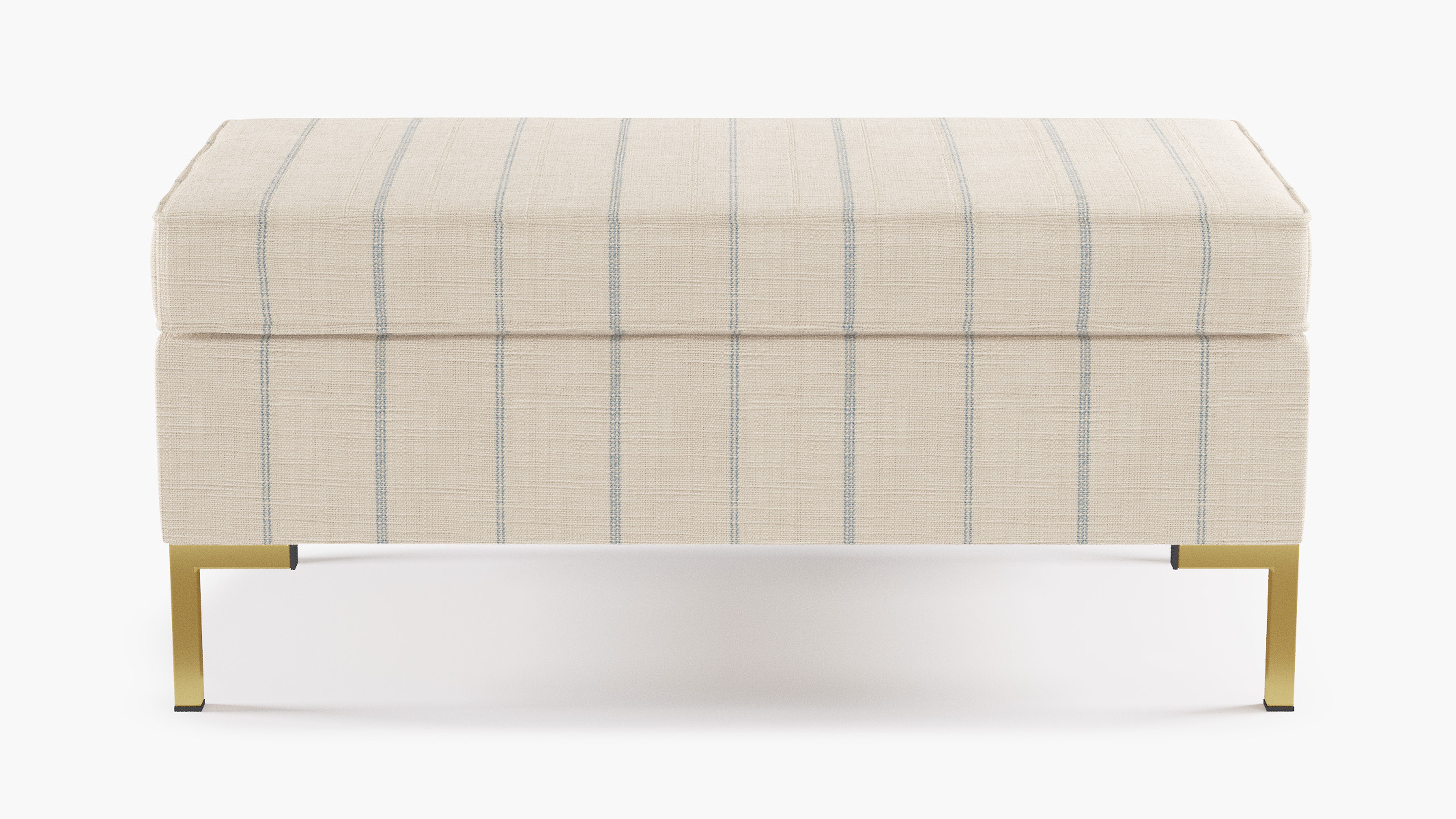 Modern Bench, Sky Fritz, Brass - The Inside