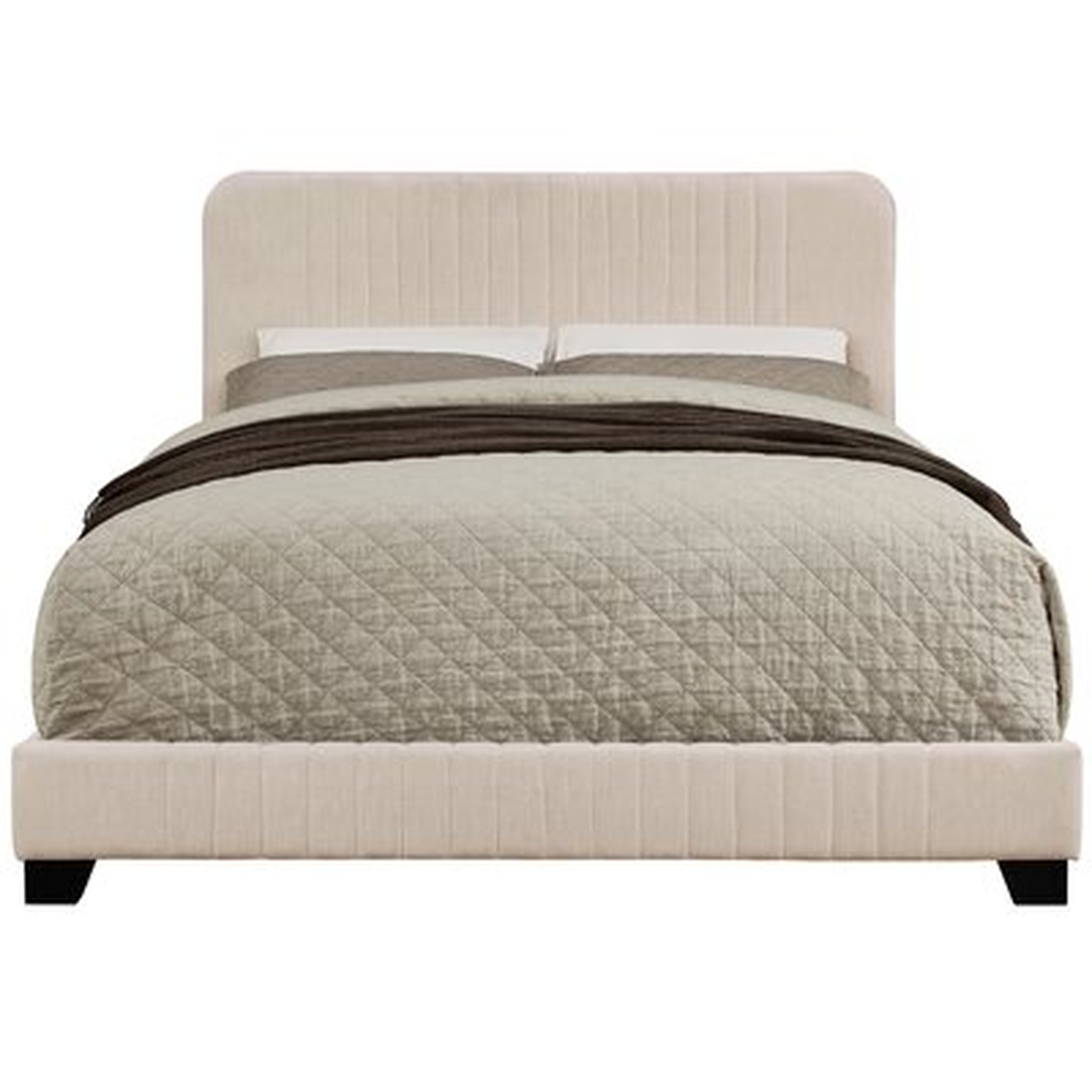 Delp Mid-Century Upholstered Standard Bed - Wayfair