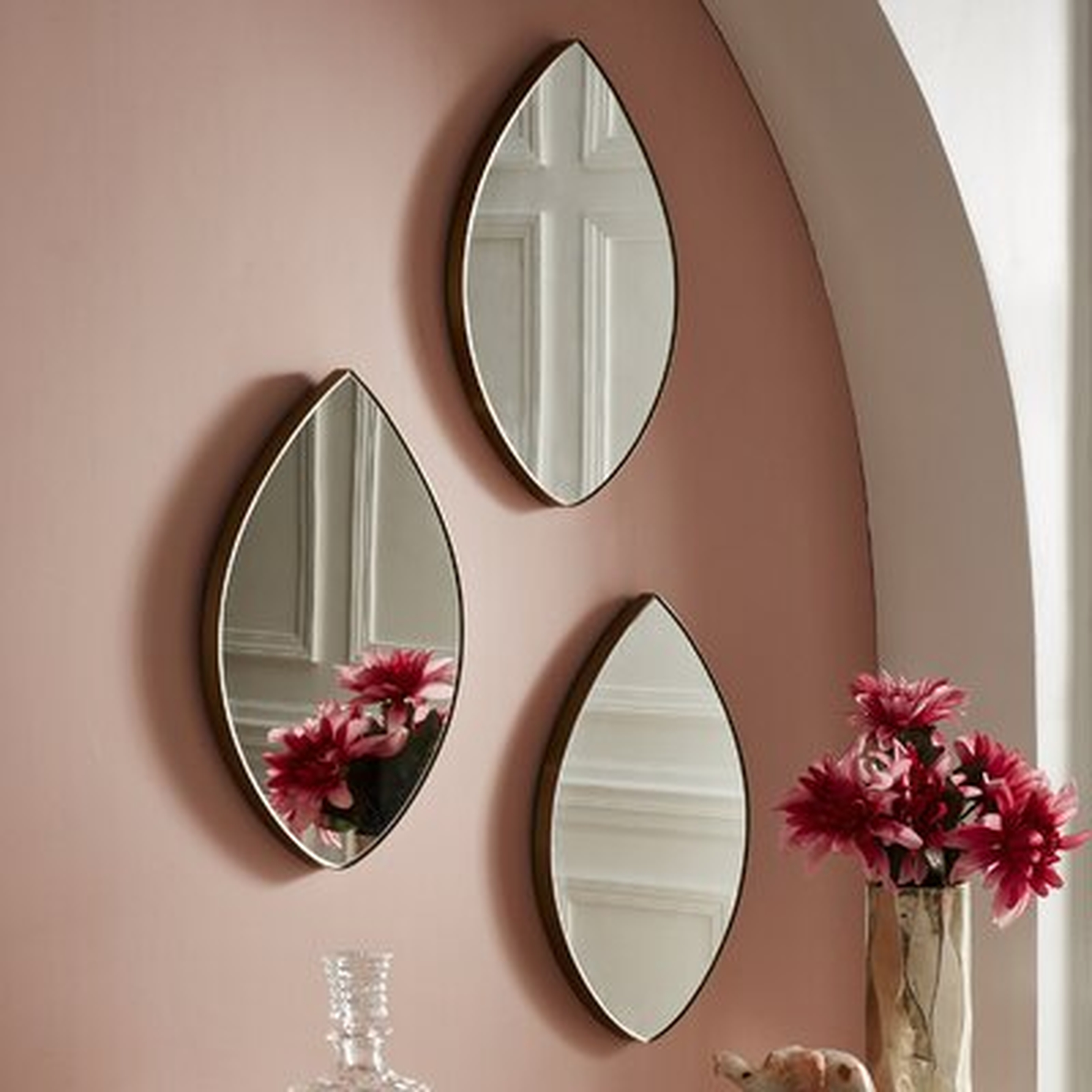 Preiss Teardrop Wall Mirror - Wayfair