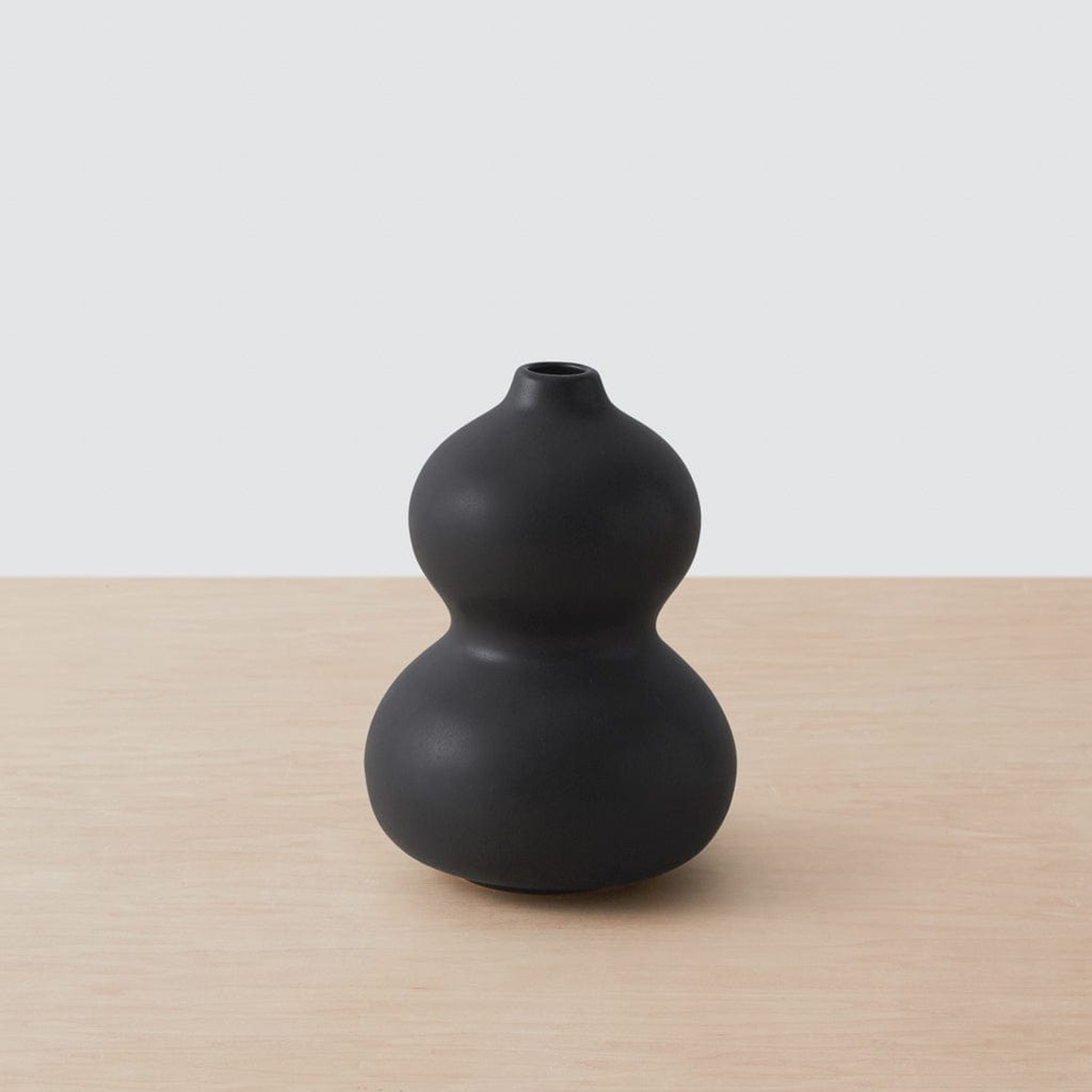 The Citizenry Hansa Vase | Matte Black - The Citizenry