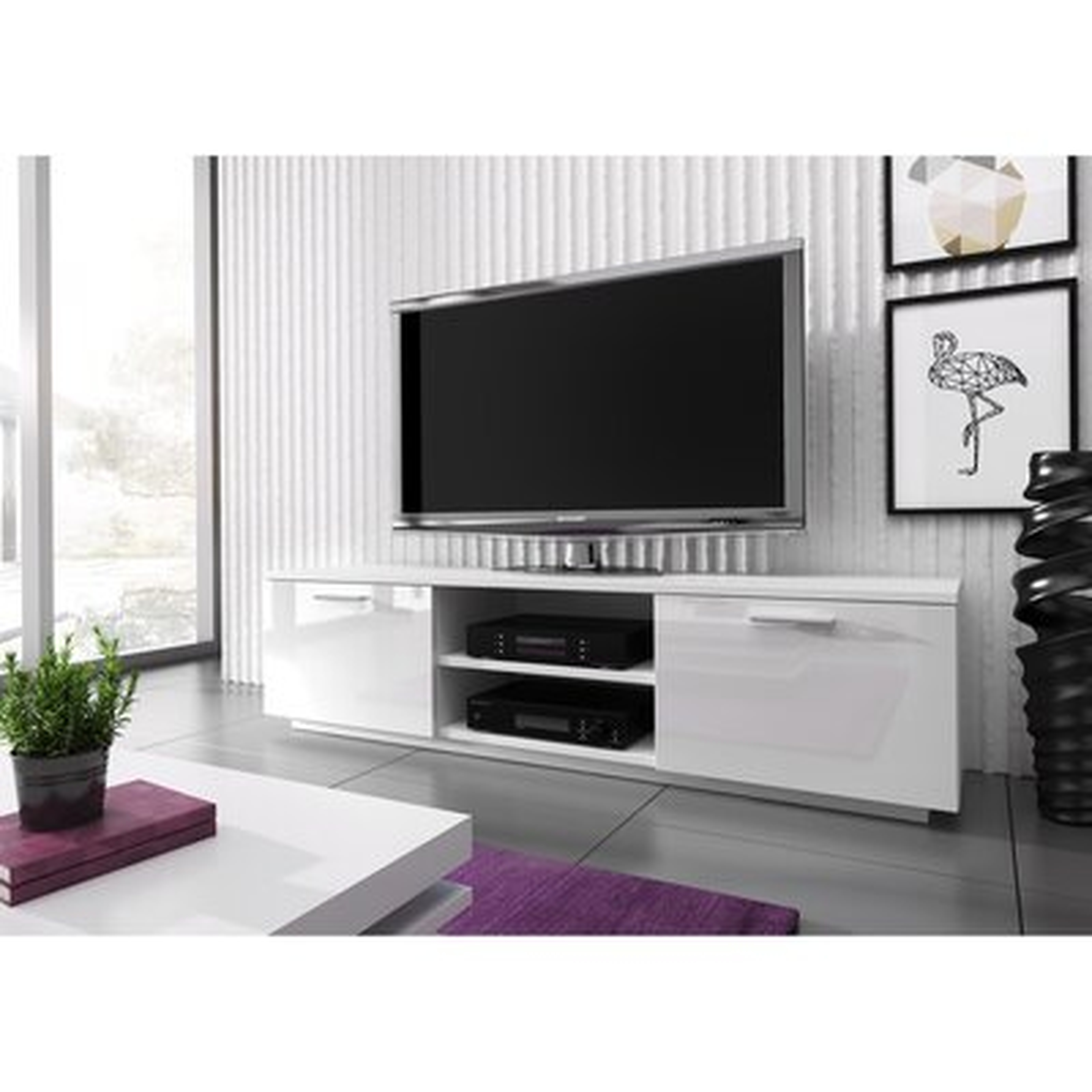 Edalene TV Stand for TVs up to 70" - Wayfair