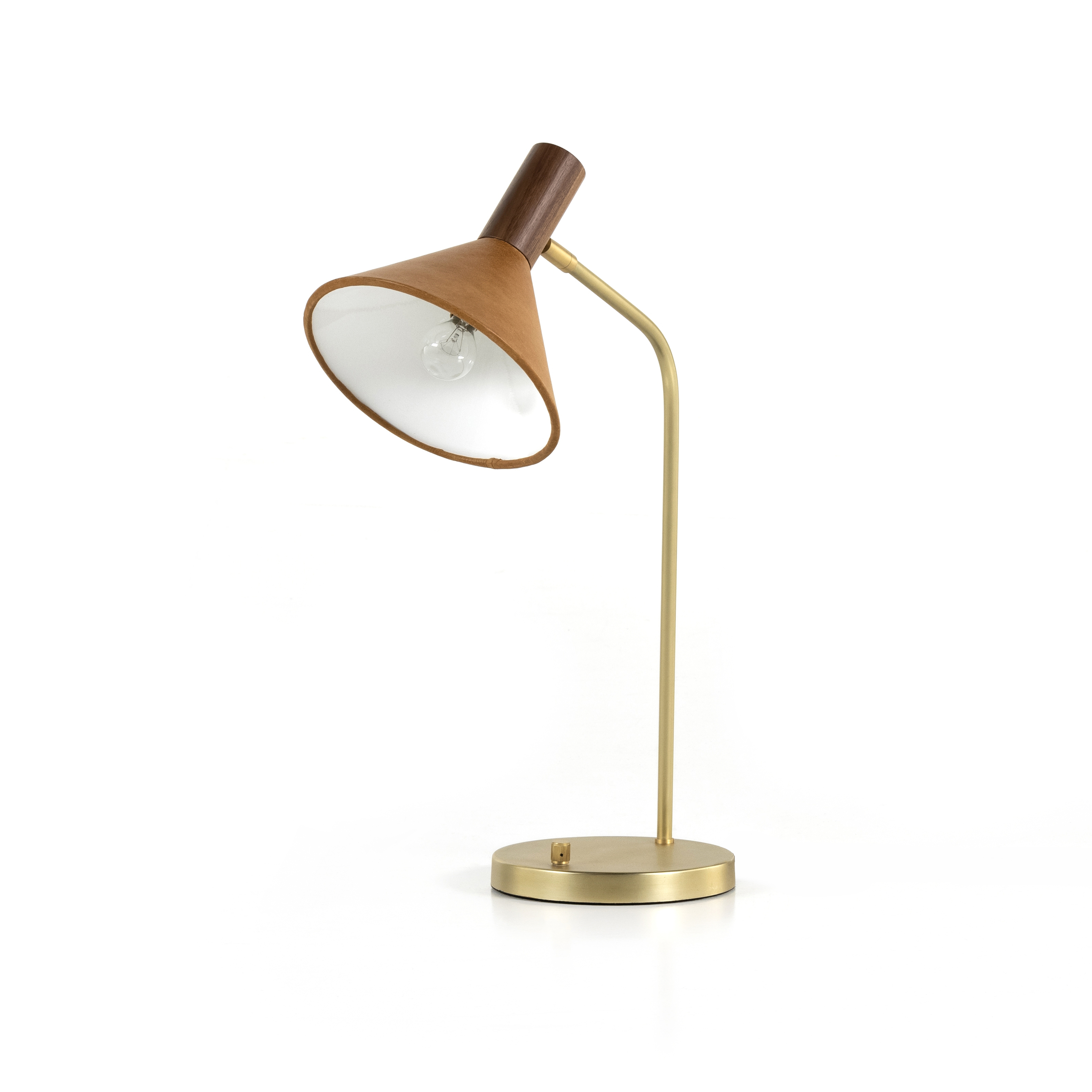 Cullen Task Lamp-Natural Walnut - Four Hands